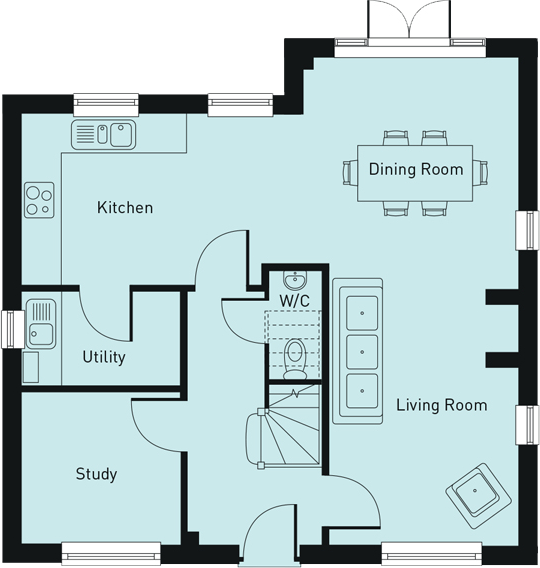 4 Bedrooms Detached house for sale in The Hatfield, Off Rousham Road, Tackley, Oxfordshire OX5