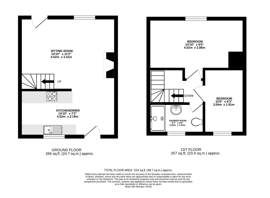 57, Bridens Camp, Hemel Hempstead floorplan