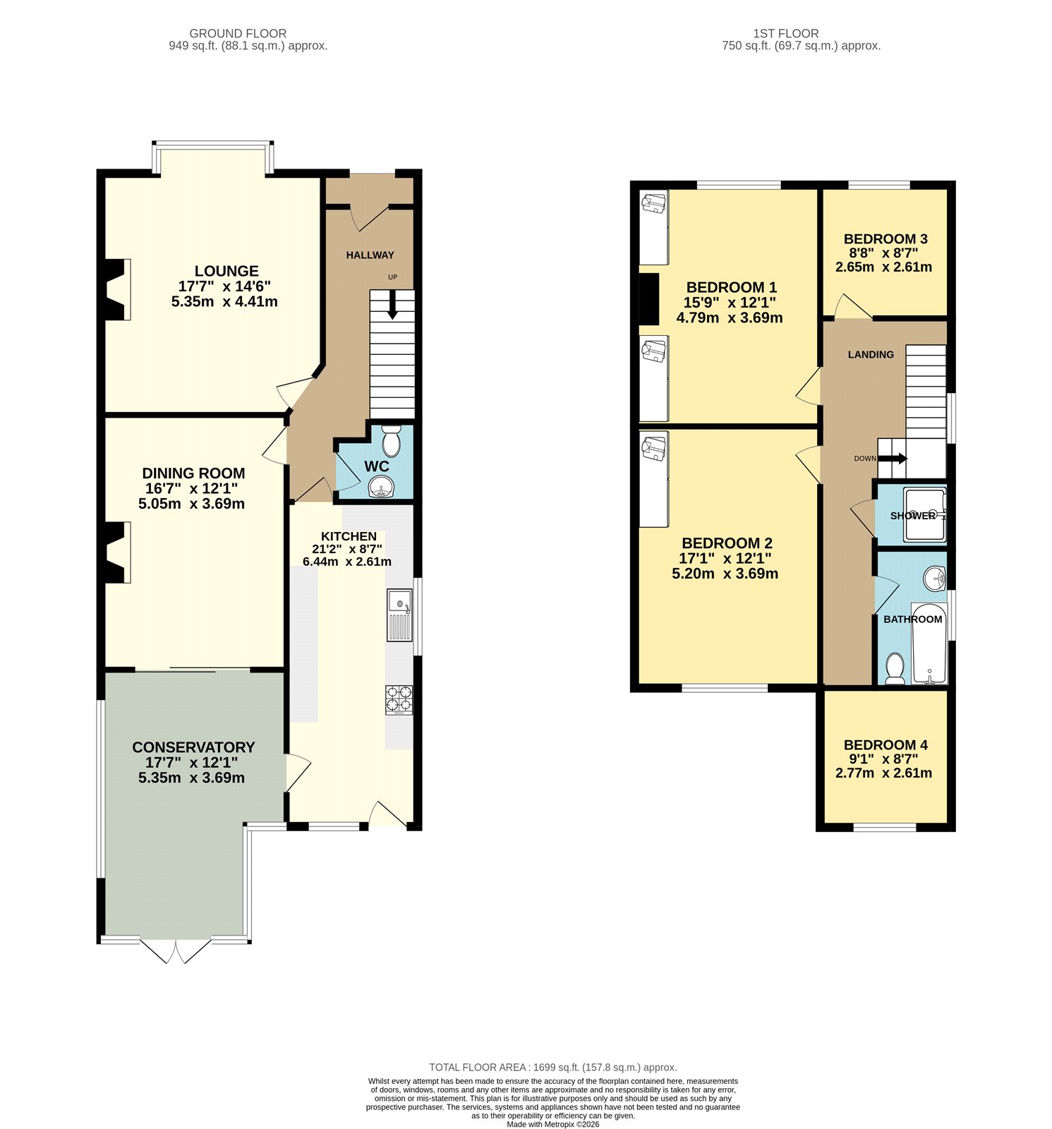 19, Laceby Road, N E Lincs floorplan