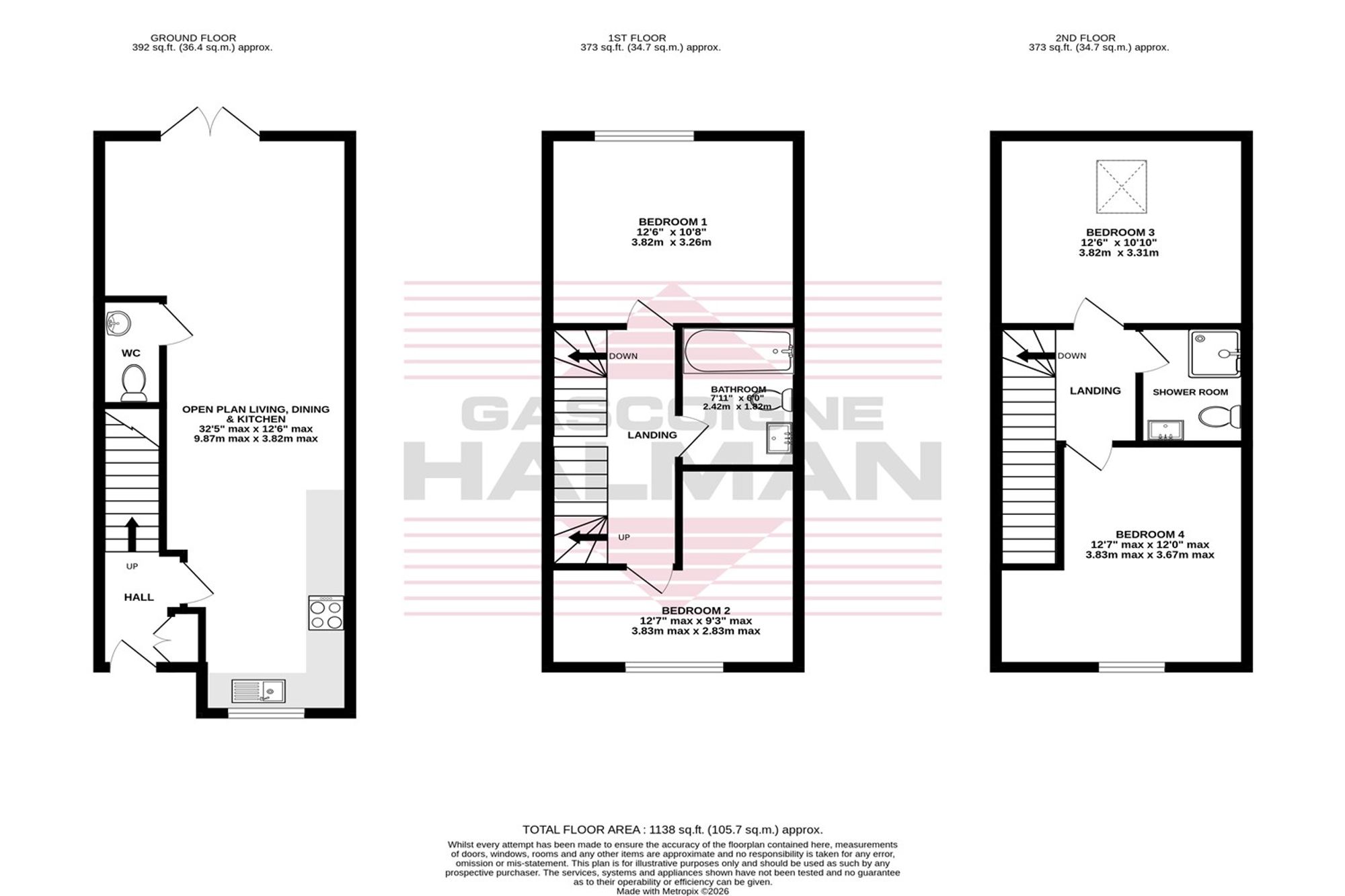 5 Beechwood Gardens, Cheadle floorplan