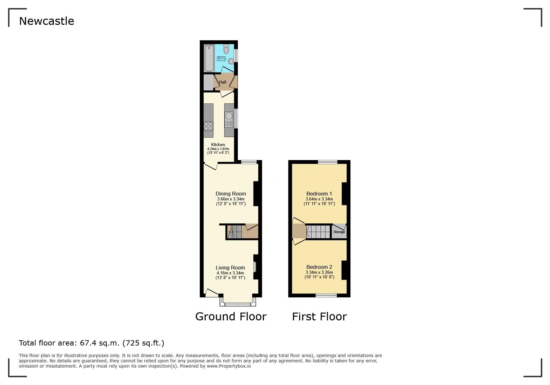 7, Wolseley Road, Staffordshire floorplan