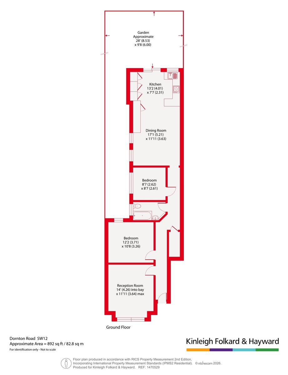 72, Dornton Road, London floorplan