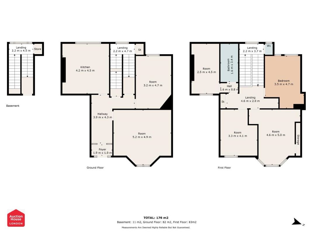 43, Newcastle Road, Sunderland floorplan