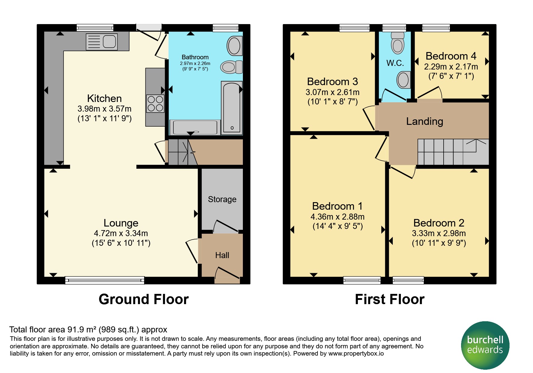 227, Portland Street, Mansfield floorplan