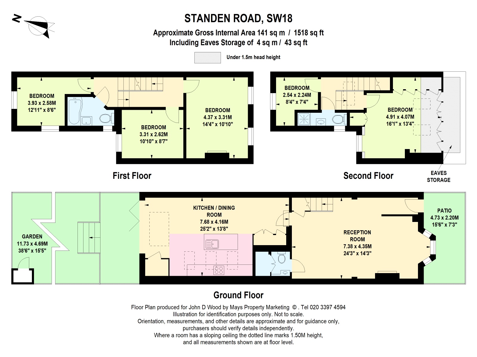 48, Standen Road, London floorplan