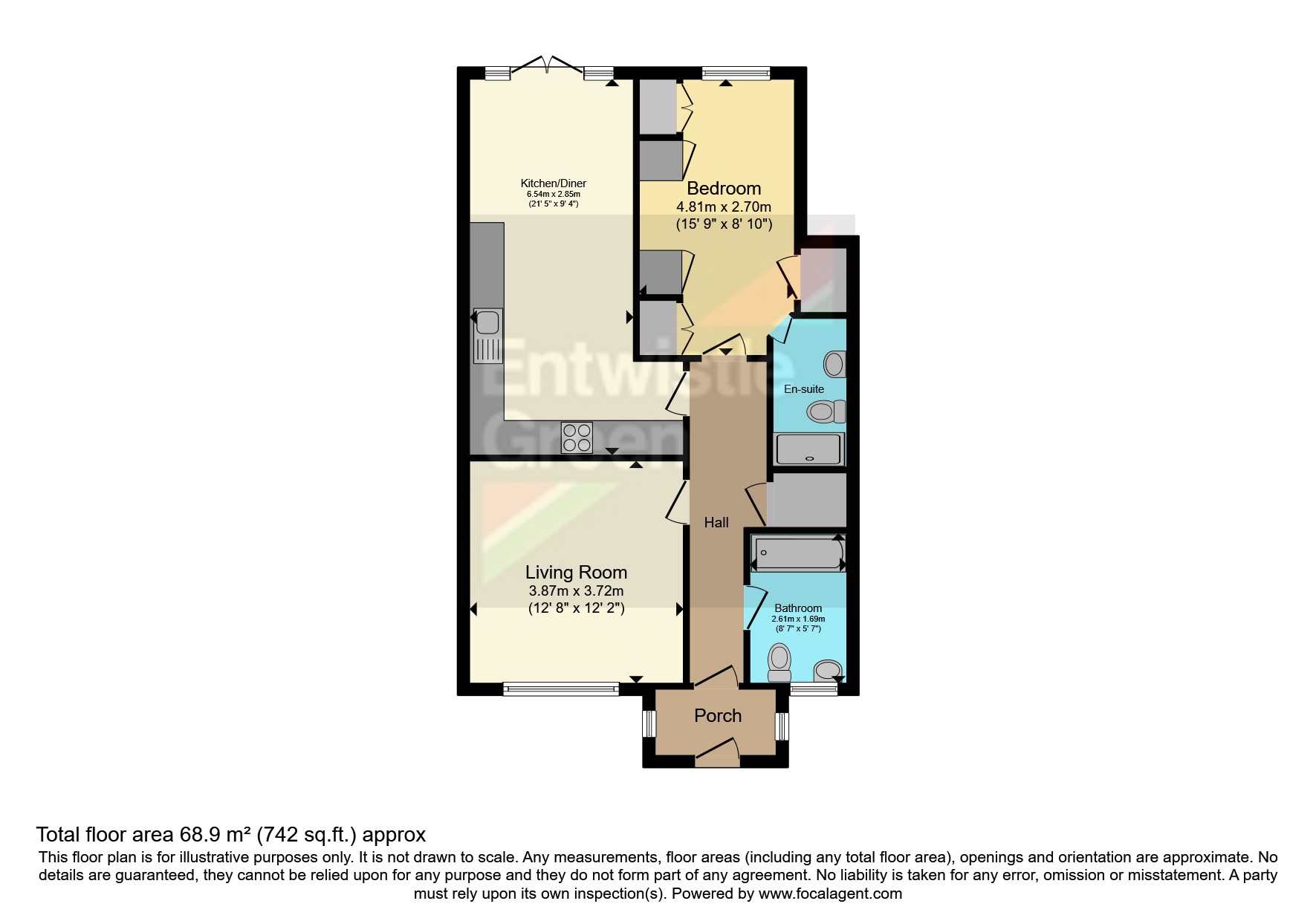 Burgess Gardens, Liverpool, Merseyside L31, 1 bedroom bungalow for sale