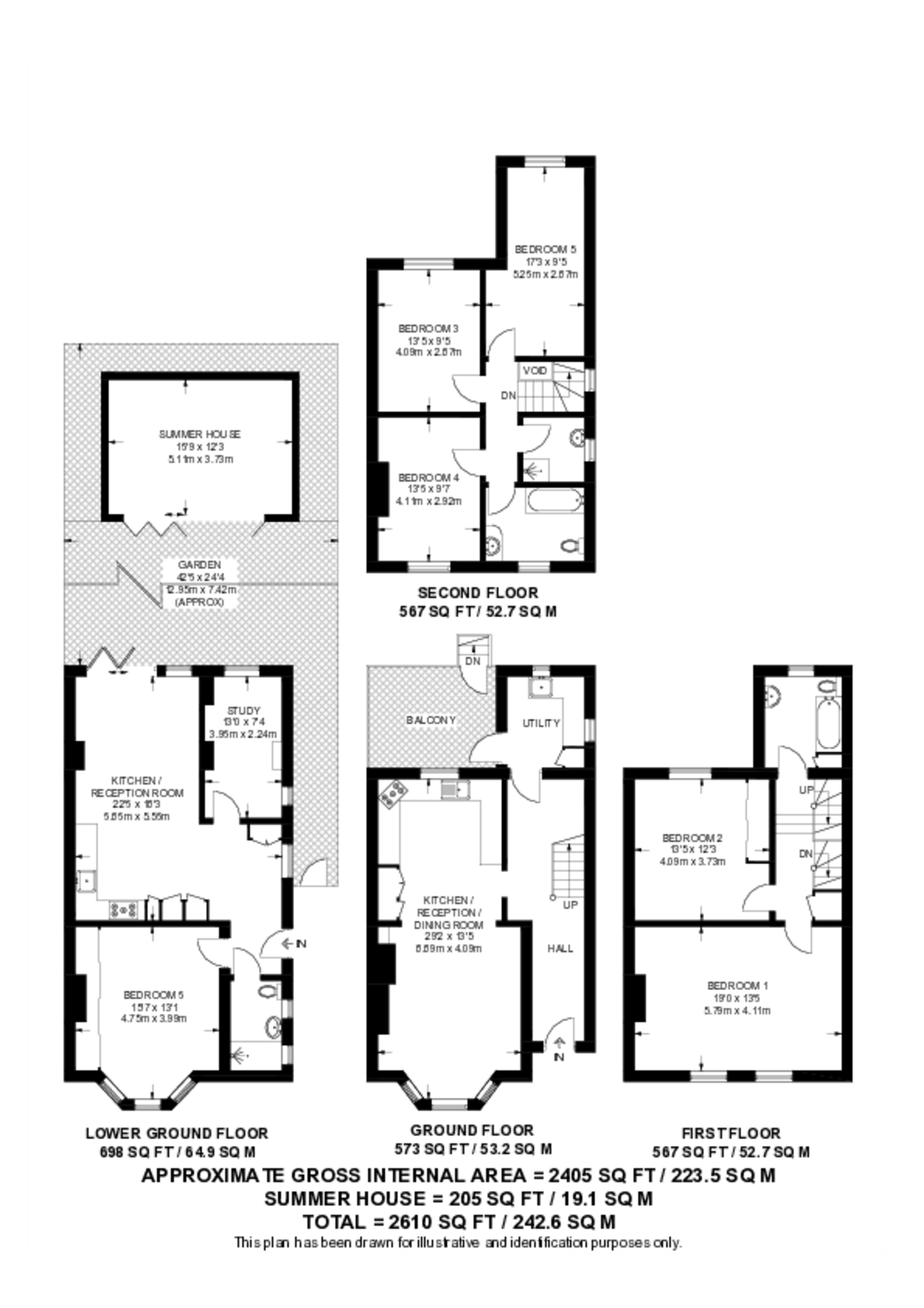 Rosendale Road, West Dulwich floorplan