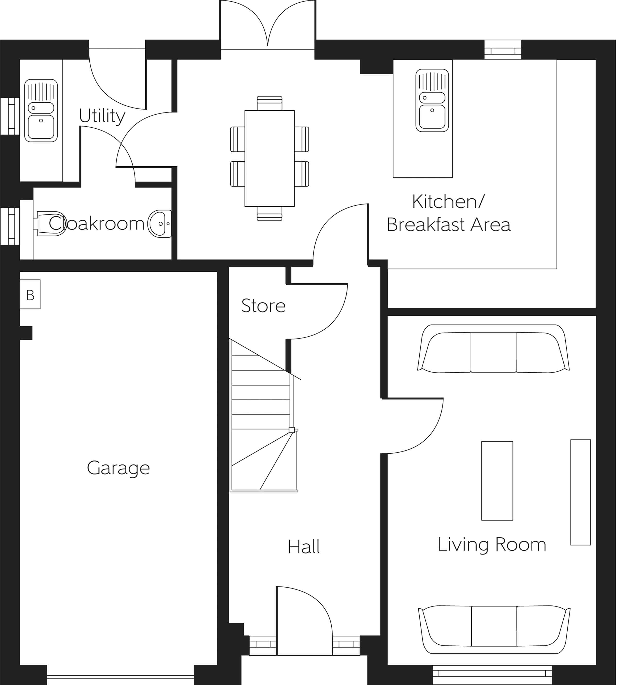467, Lochend Road, Gartcosh floorplan