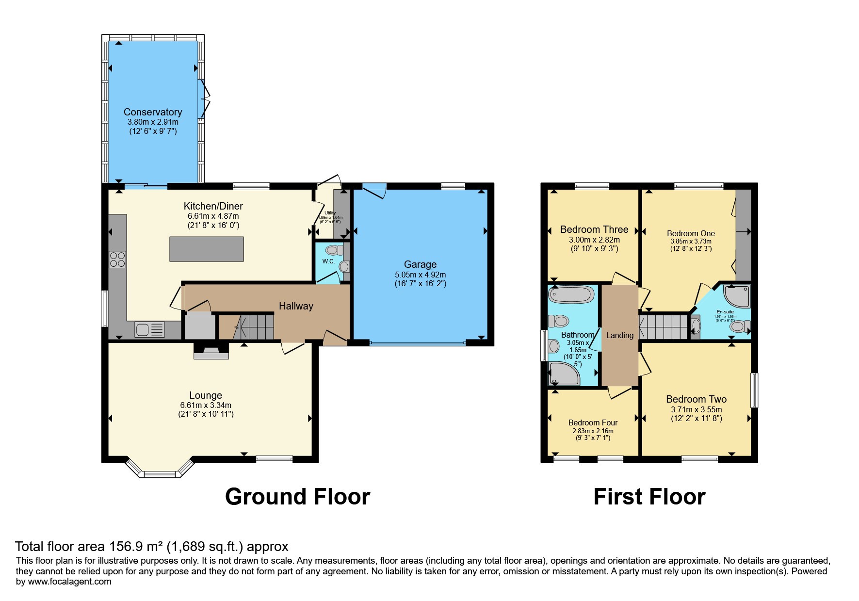 4, Troon Way, Telford floorplan