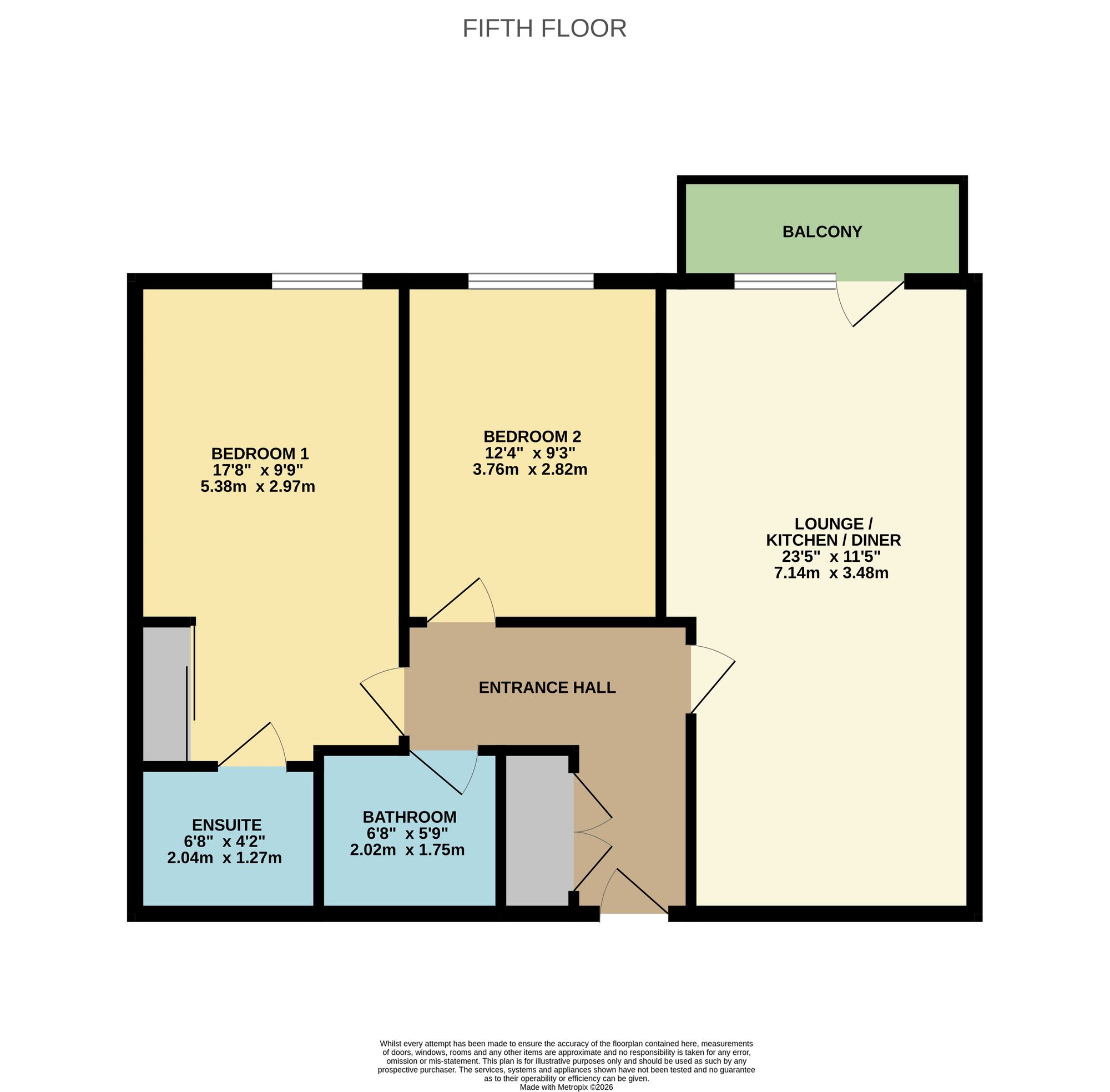 Flat 46, Spenser Keel Road, Southampton floorplan
