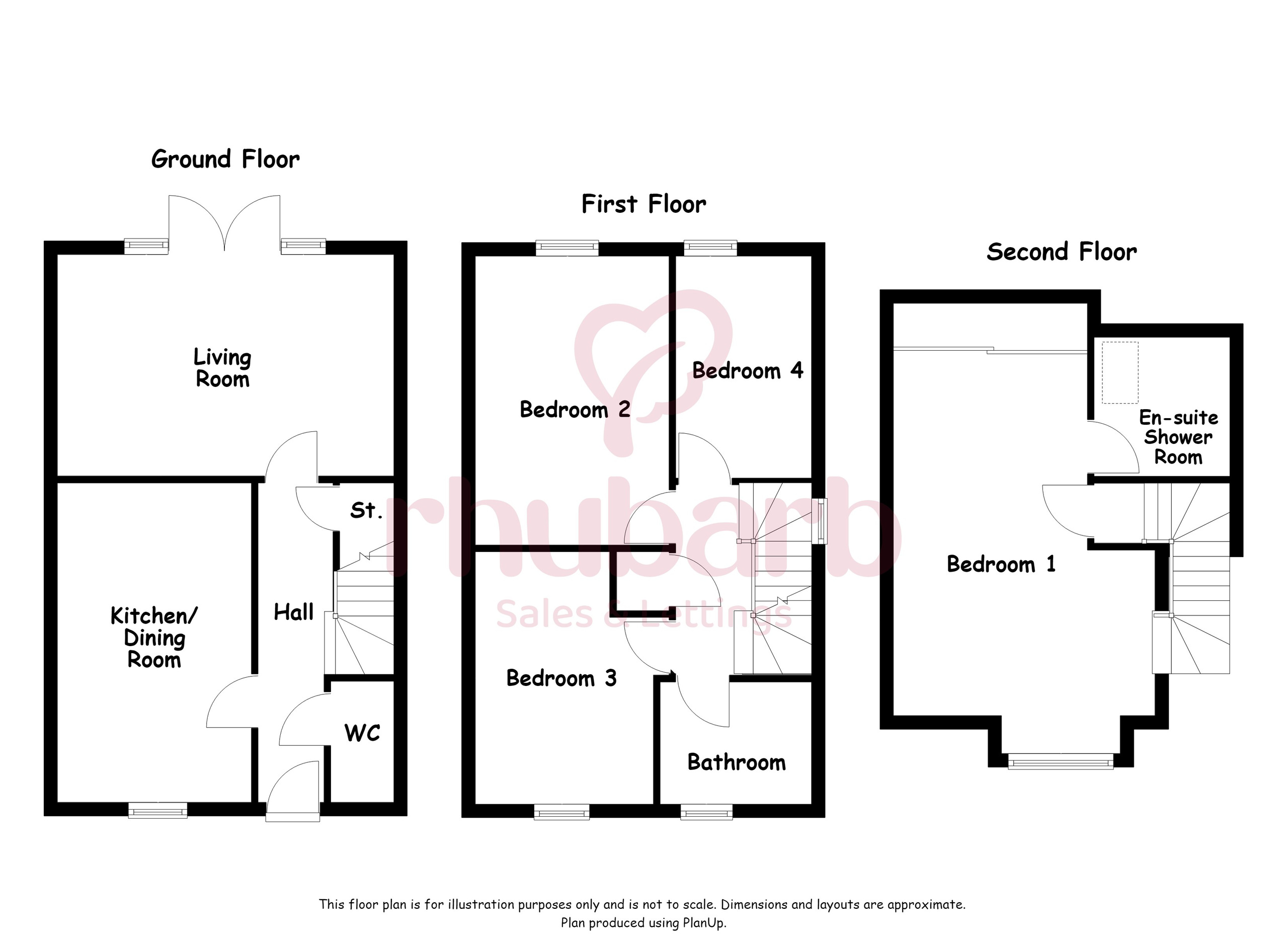 6 Plumpton Close, Castleford floorplan