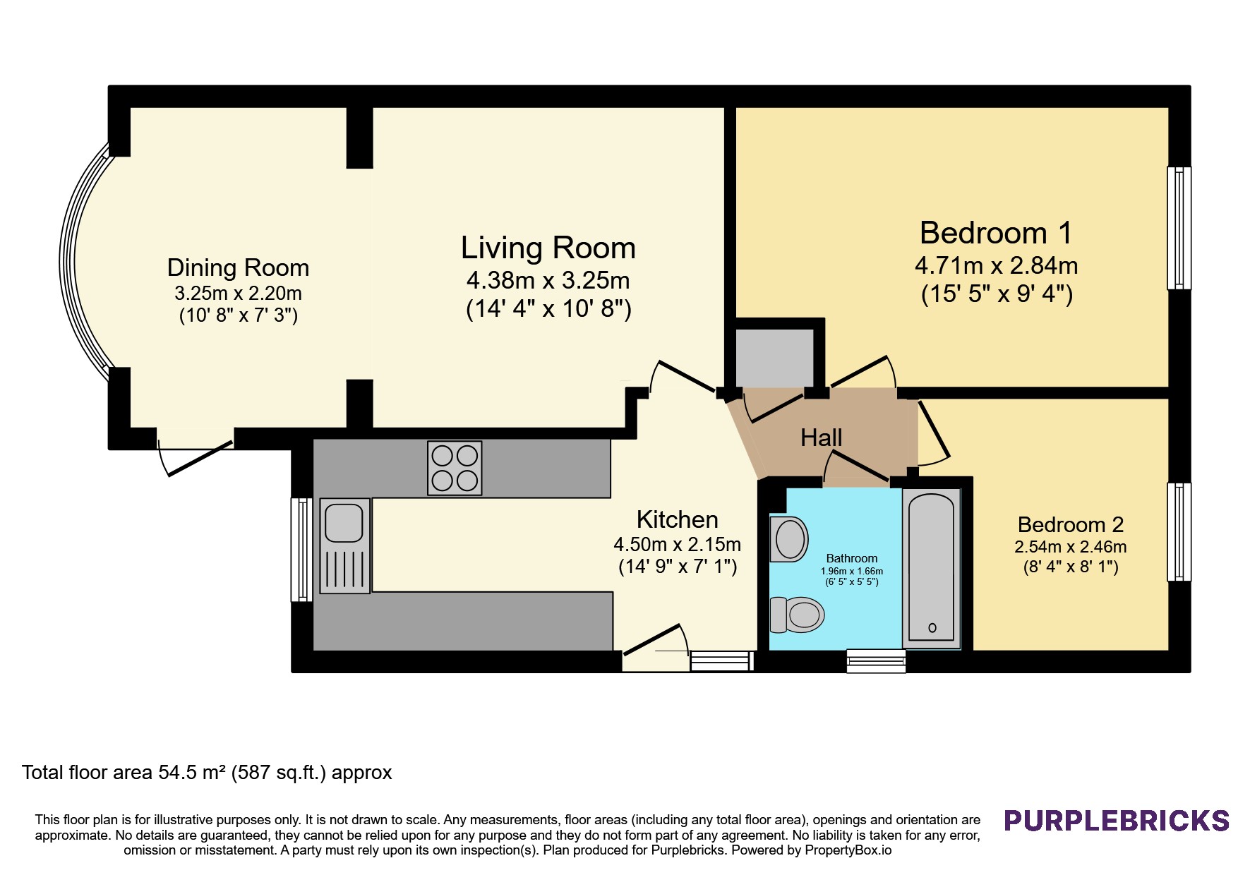25, Baldwin Street, Newthorpe floorplan