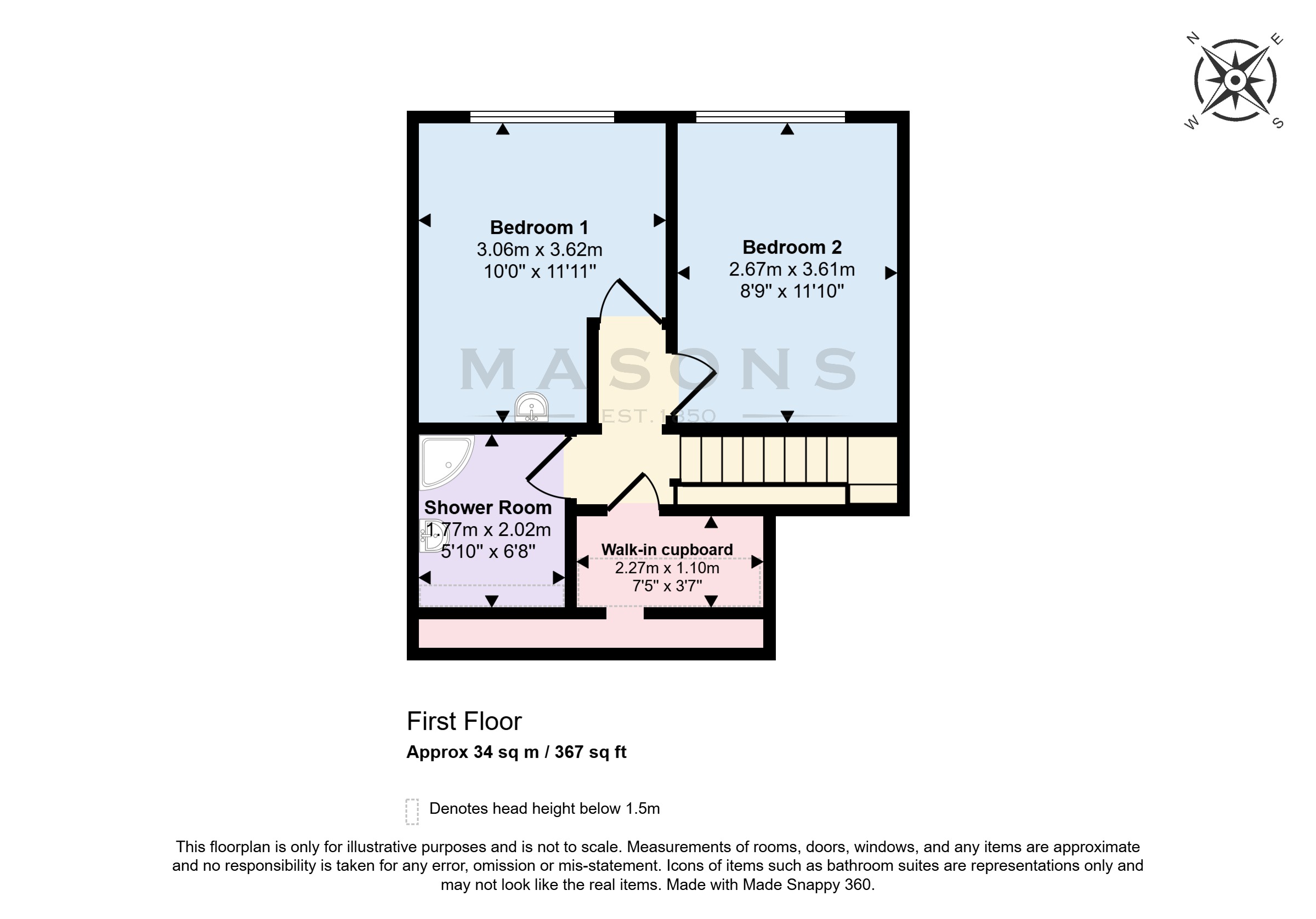 Rosewood, High Street, Louth floorplan