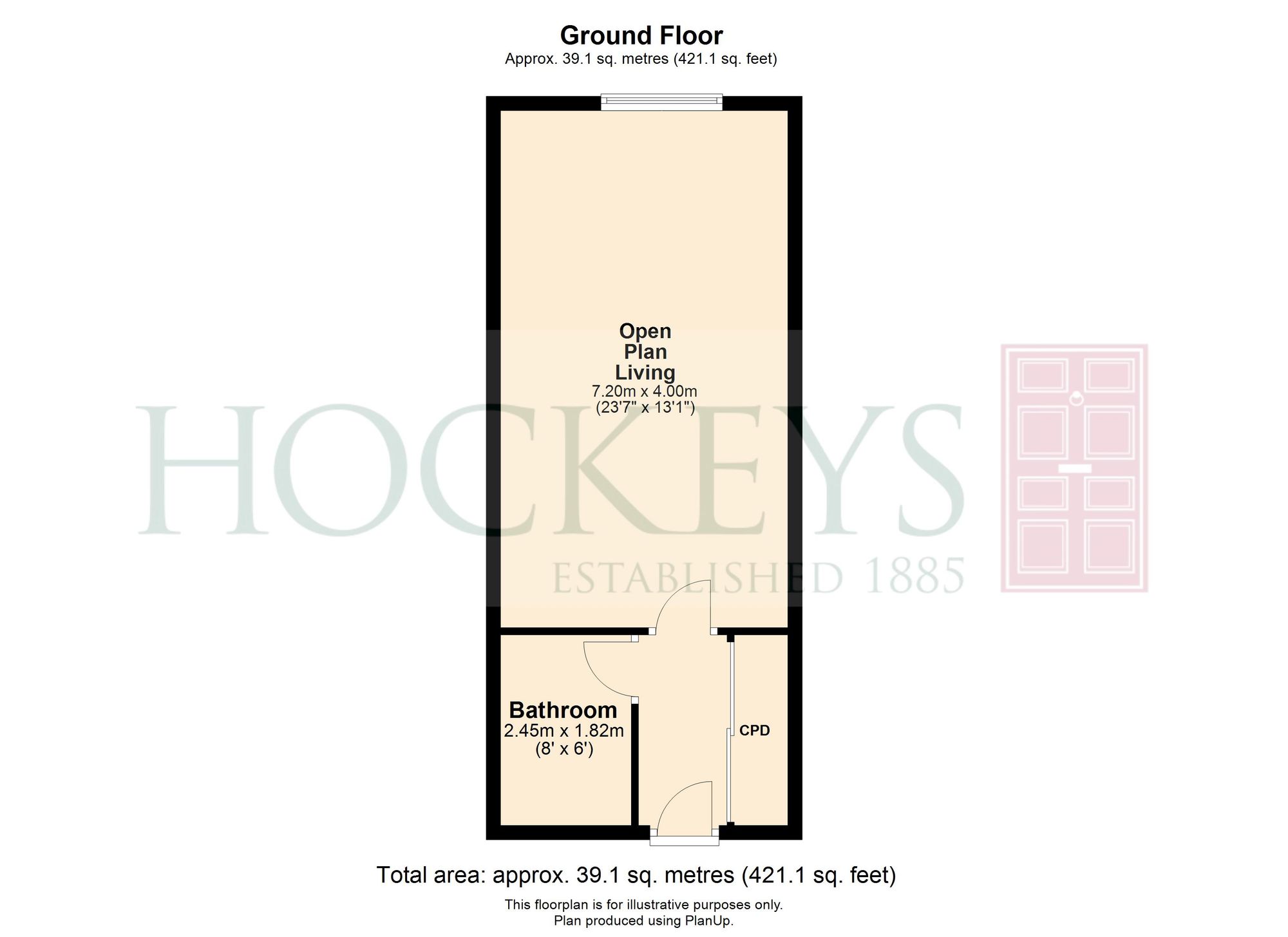 Flat 5, Lovell Lodge, Cambridge floorplan