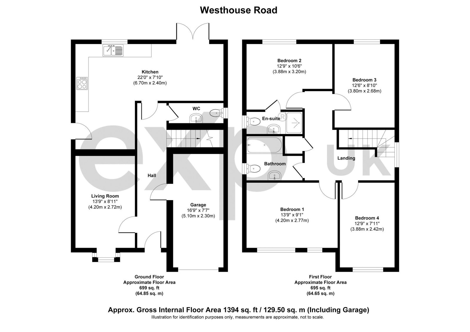 11, Westhouse Road, Bestwood Village floorplan