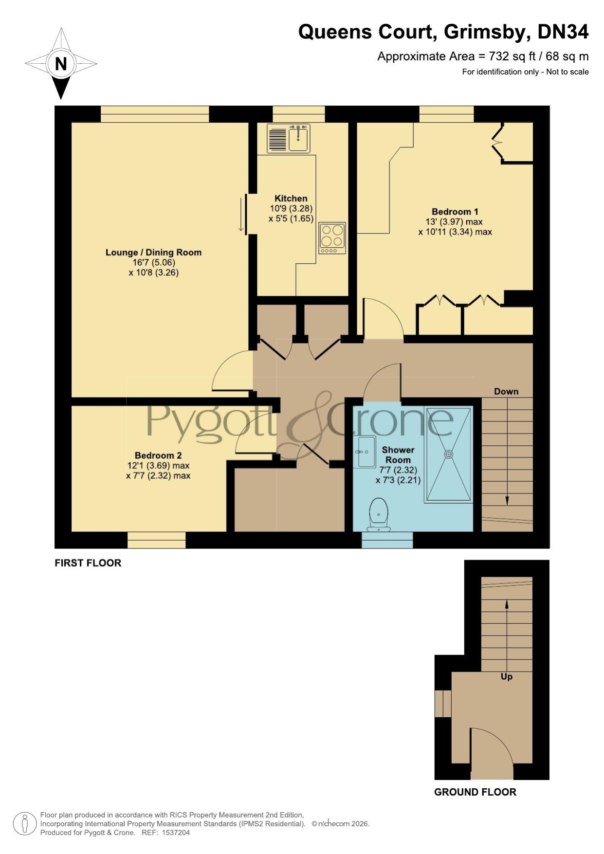 Queens Court, Grimsby floorplan