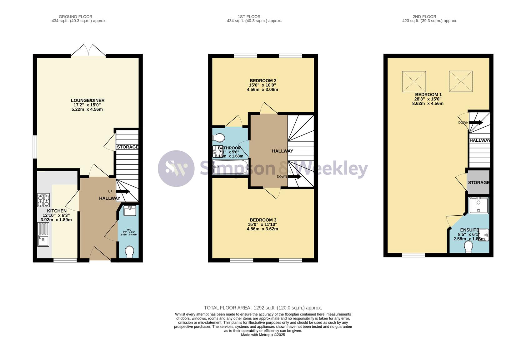Shakespeare, Plot 145, Fitzhugh Rise, Wellingborough floorplan