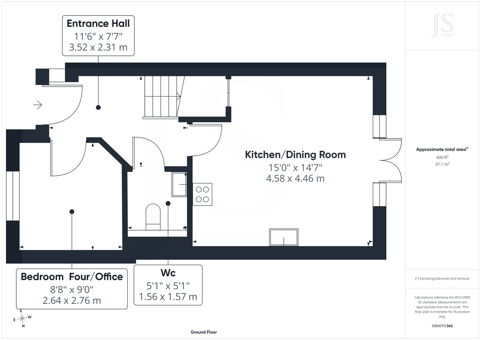 65, Rainbow Square, Shoreham-by-sea floorplan