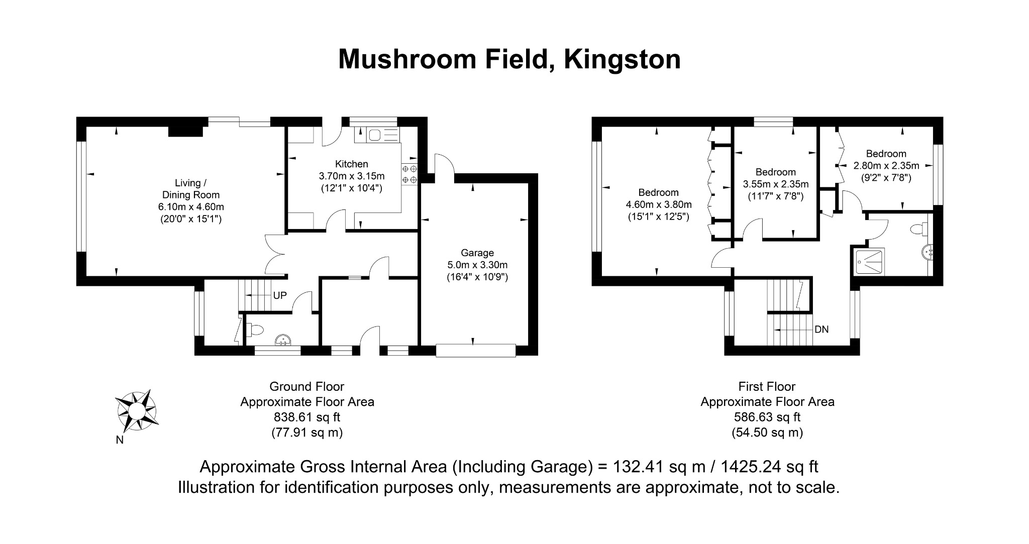 9 Mushroom Field, Kingston, East Sussex floorplan
