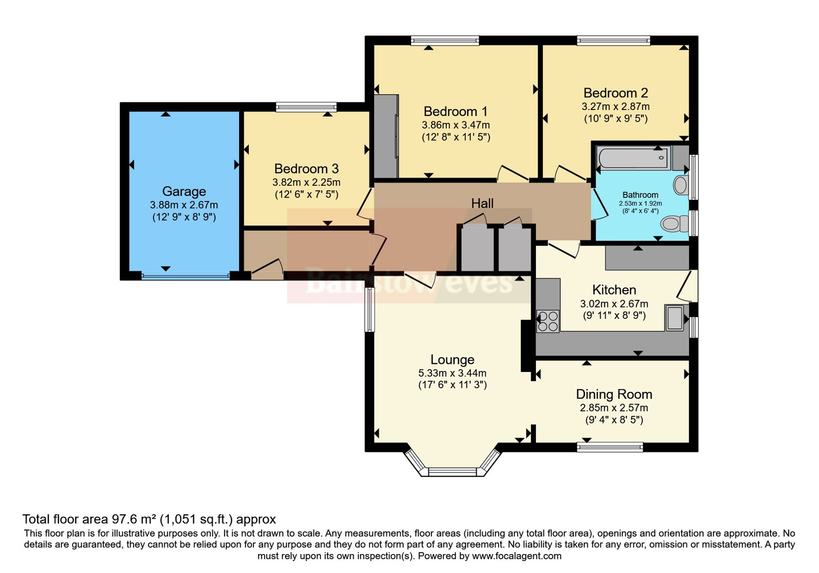 3, Cherry Avenue, Lincoln floorplan