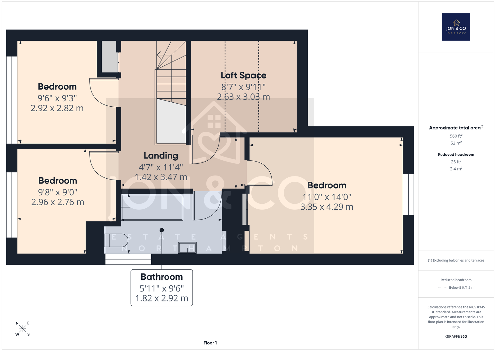65, Furnace Lane, Northampton floorplan