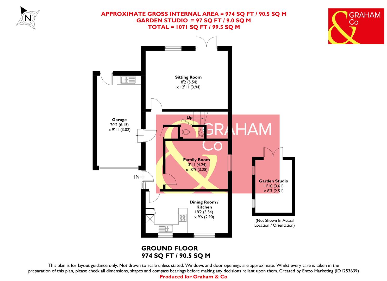 10, Woodpecker Way, Andover floorplan