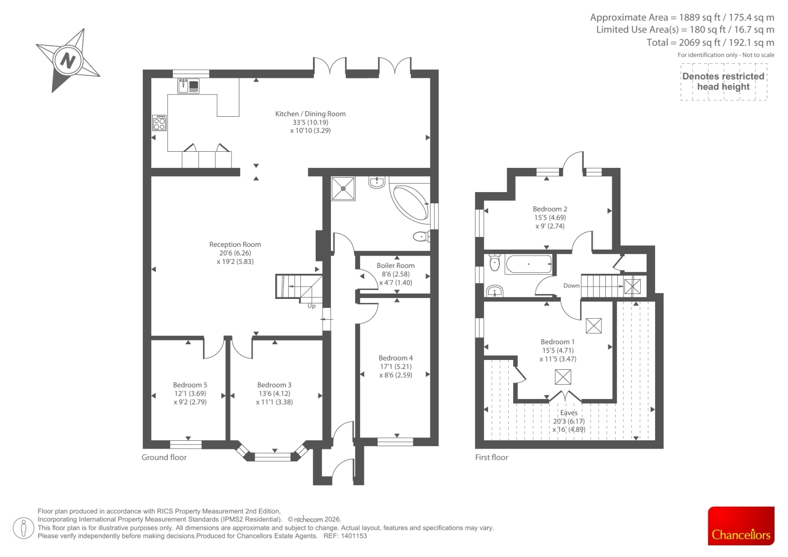 51 Kingsmead, Kingsmead, Barnet floorplan
