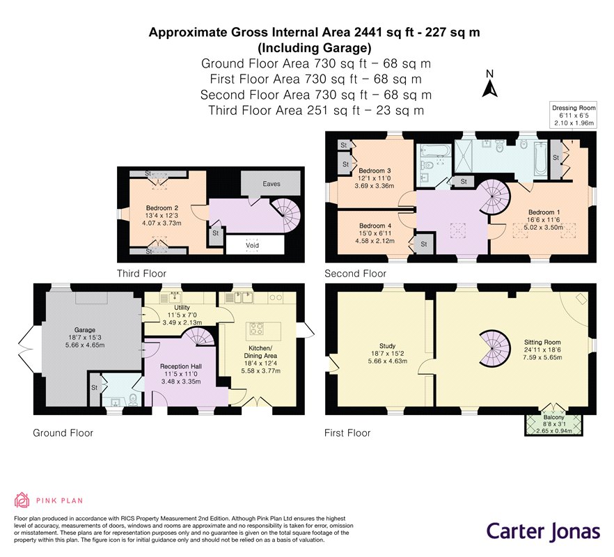 The Mill,, Cuddesdon, Oxfordshire floorplan