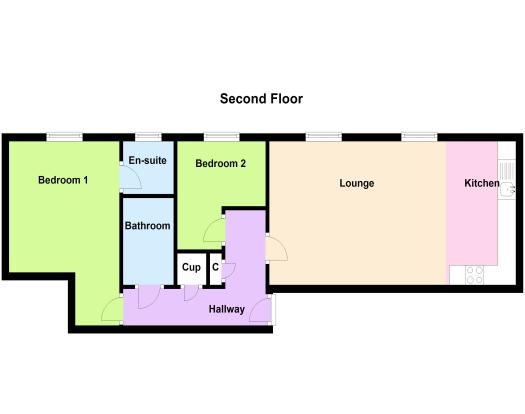 2 Bedrooms Flat to rent in Eagle Close, Leighton Buzzard LU7