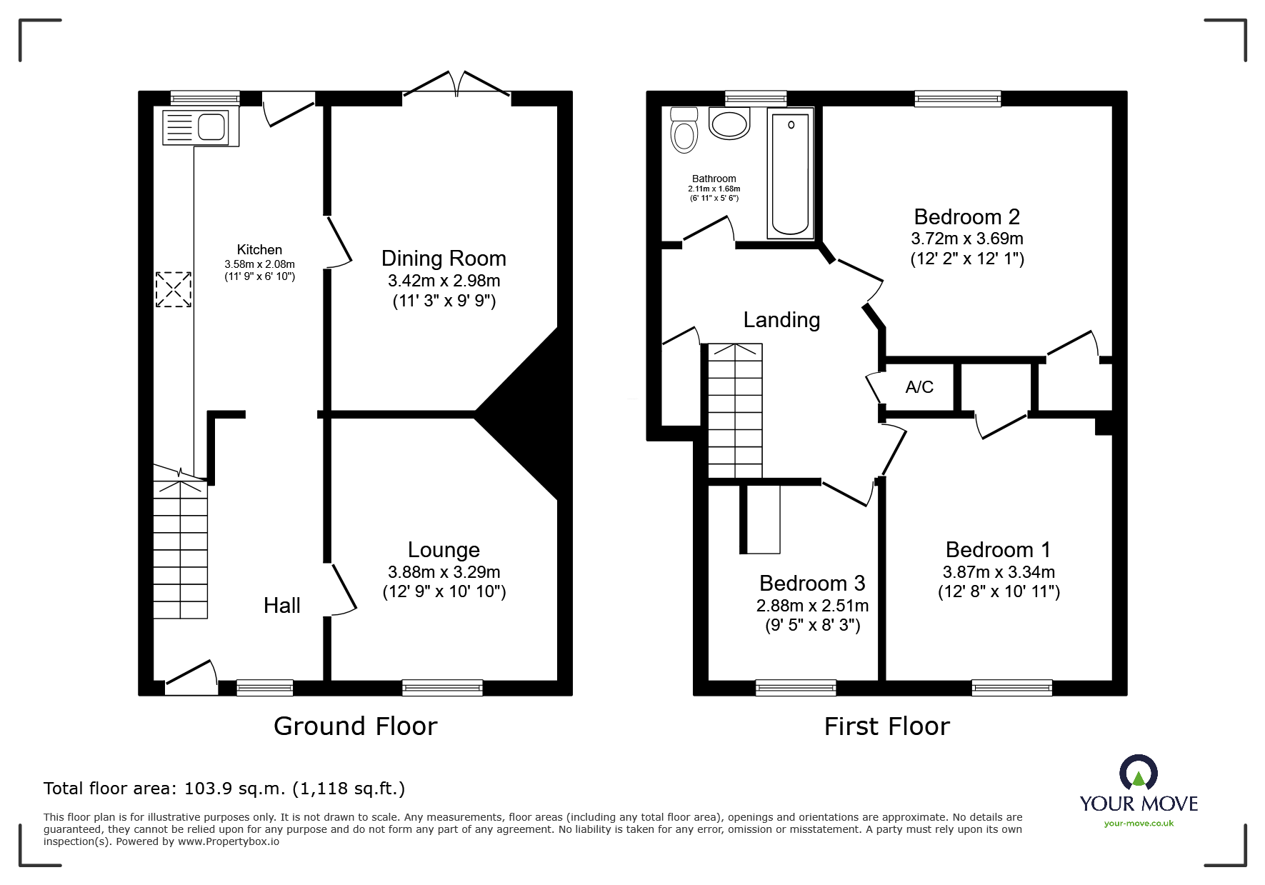 8, Queensway, Kent floorplan