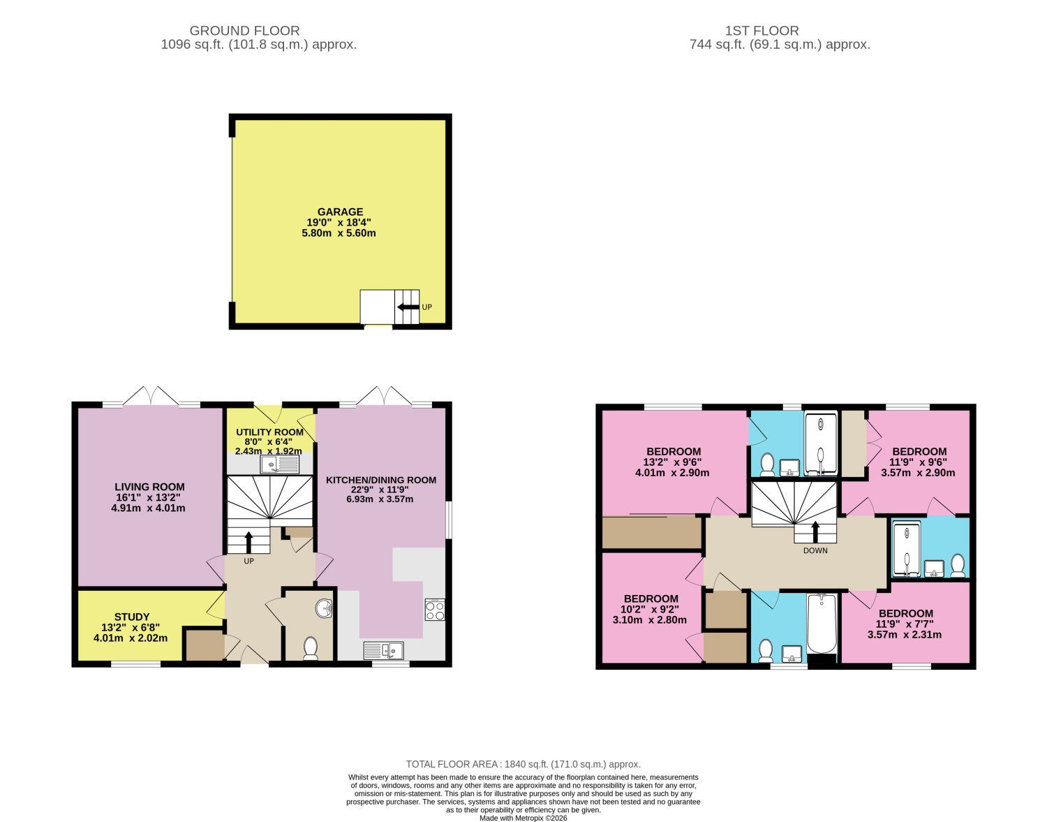 SHILHAM WAY, CIRENCESTER floorplan