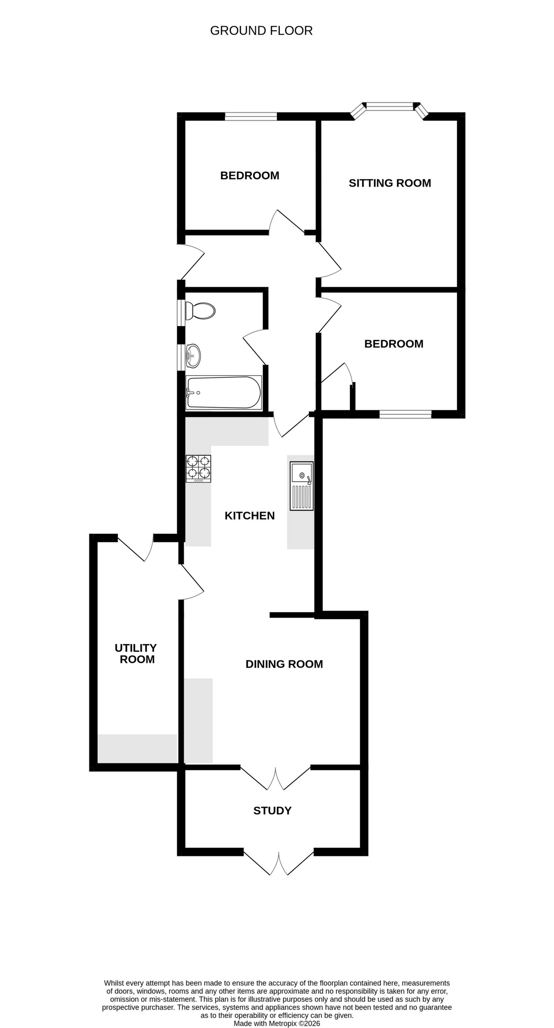 39, Church Lane, Deal floorplan