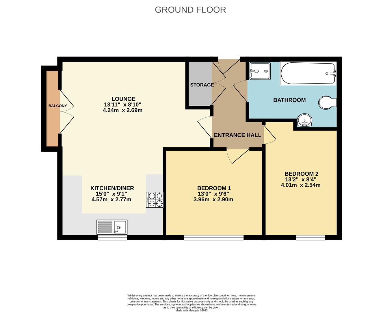 Wolsey Island Way, Off Abbey Lane, Leicester LE4, 2 bedroom flat for