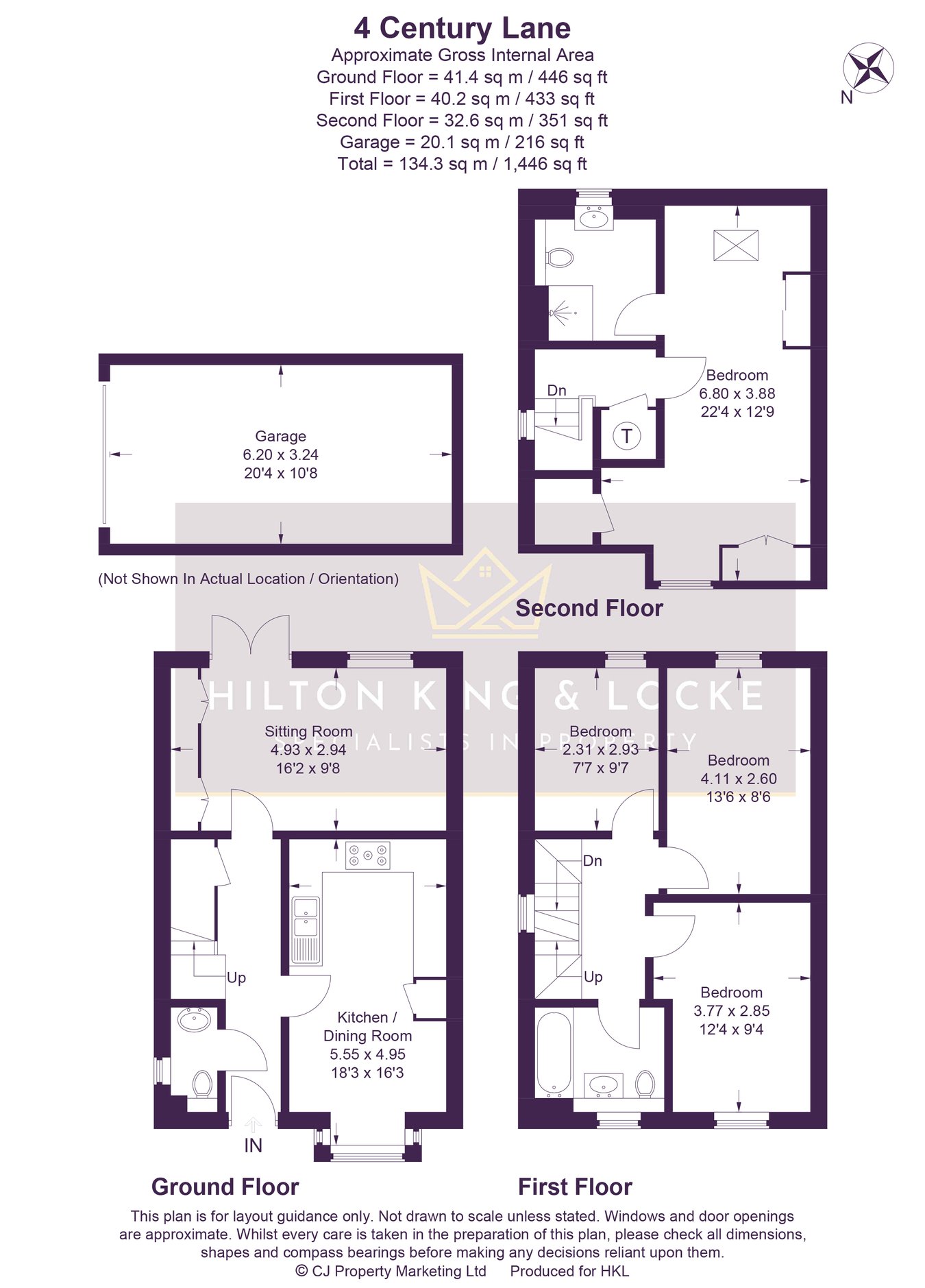 4, Century Lane, Slough floorplan