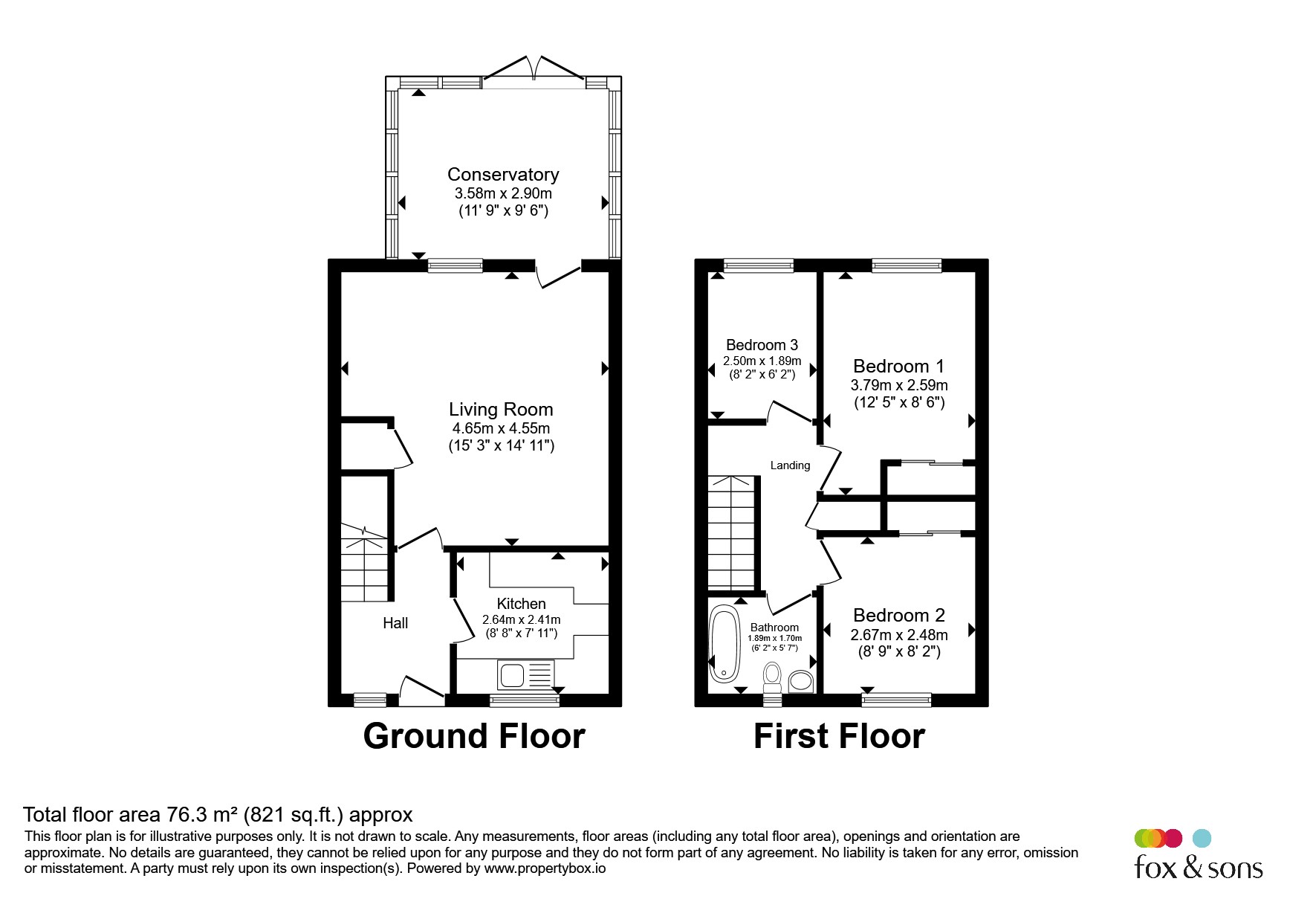 9, Broad Oak Close, Eastbourne floorplan