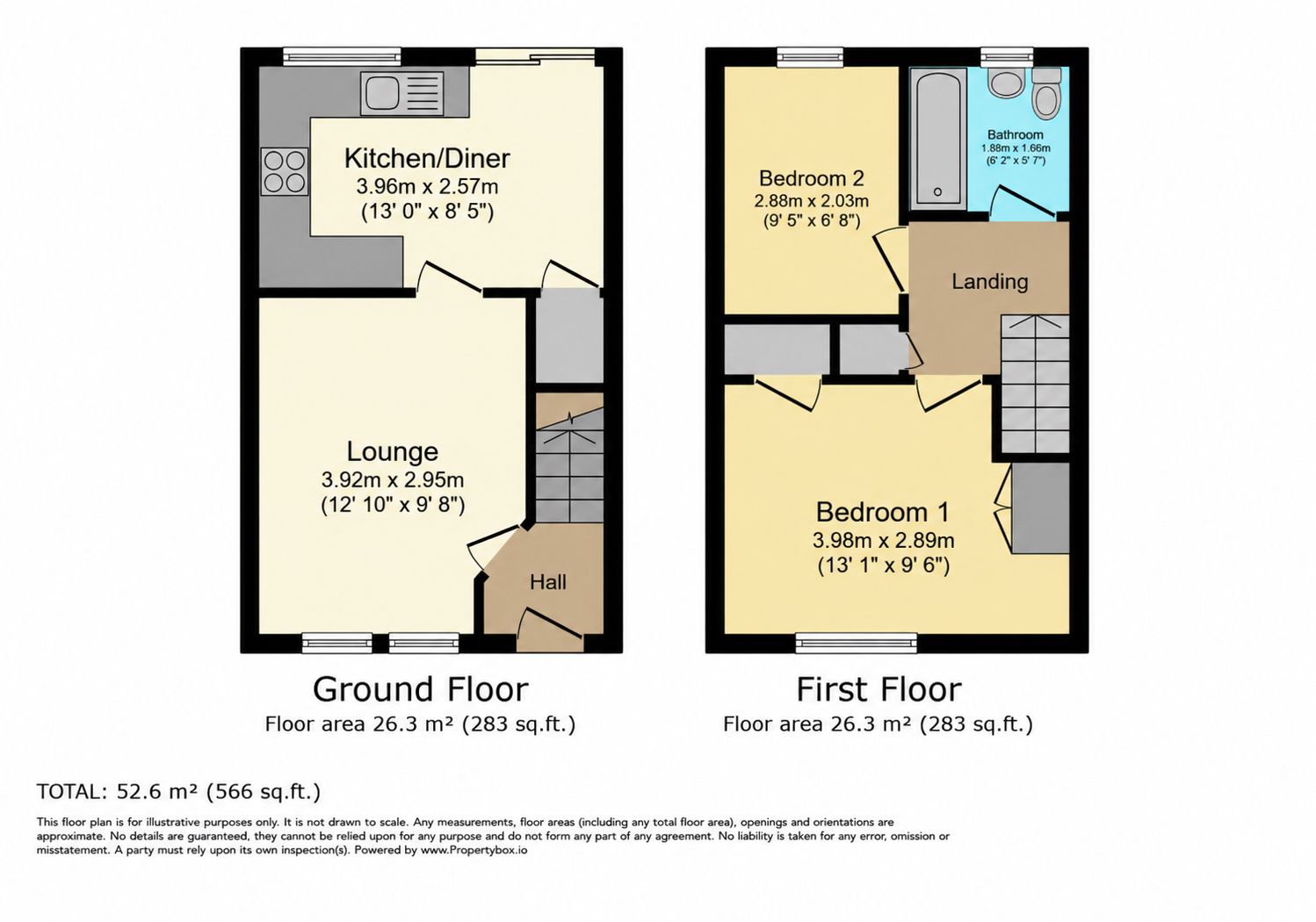 15, Bramble Walk, Swadlincote floorplan