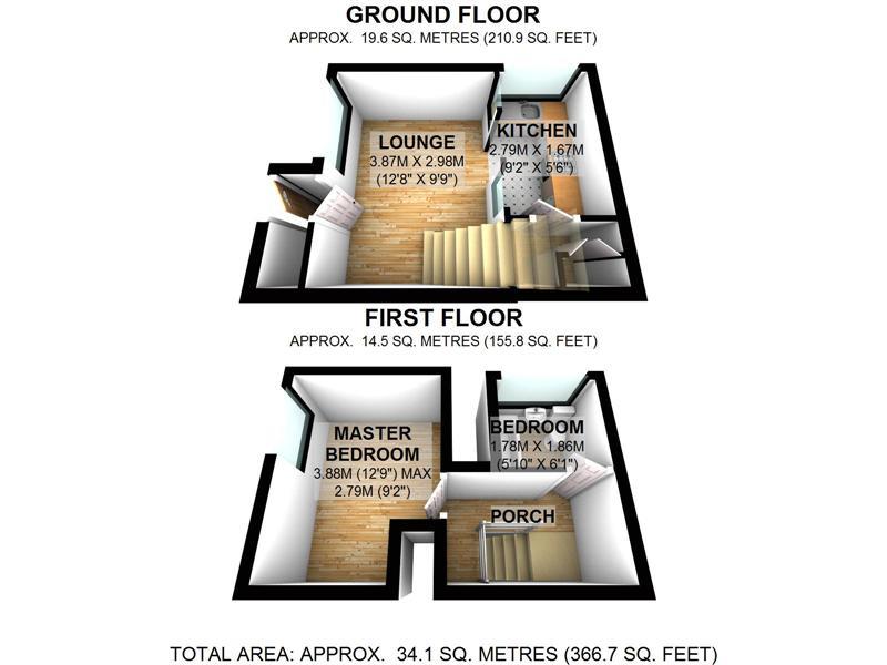 122, Wilsdon Way, Oxford floorplan