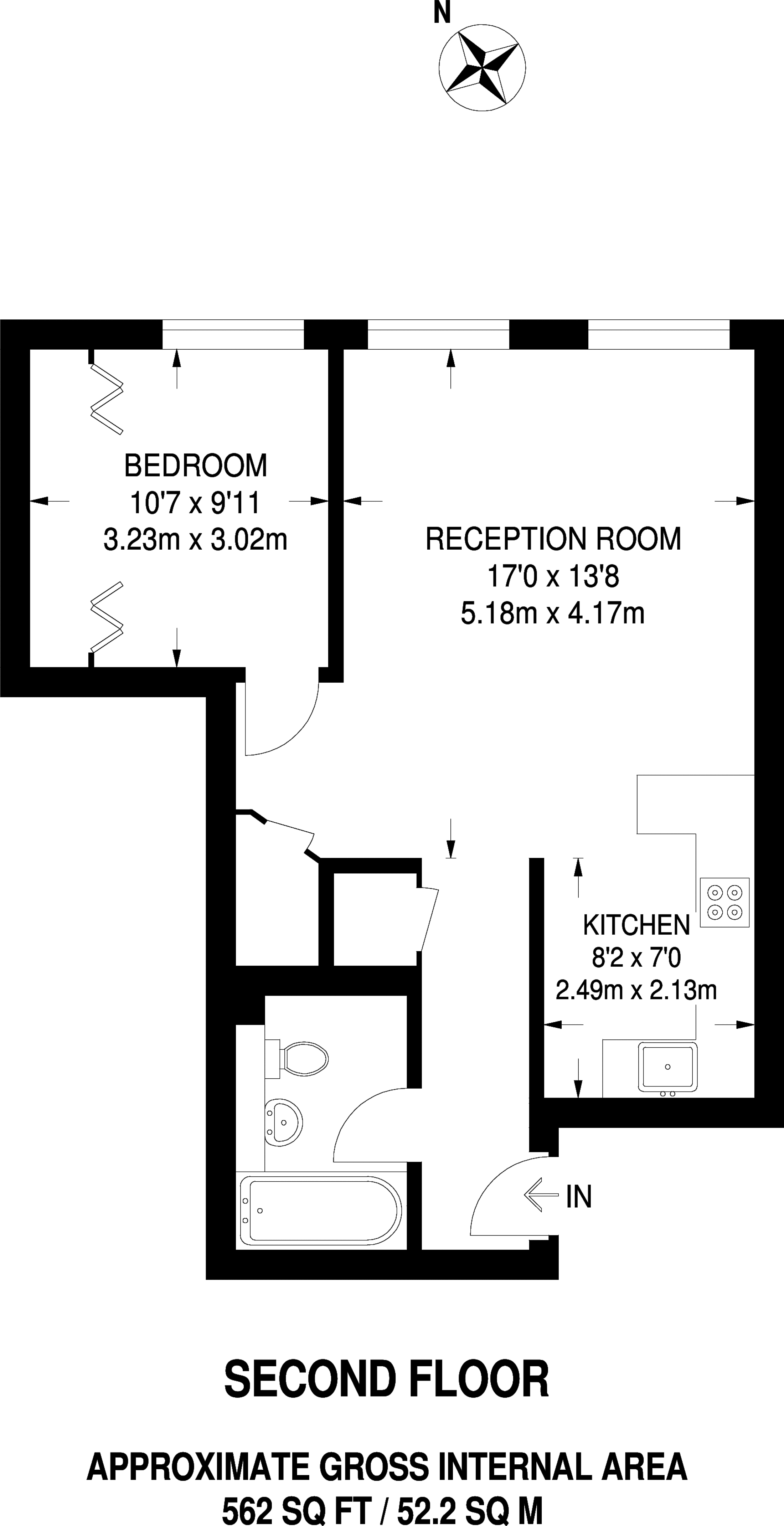 1 Bedrooms Flat to rent in Coral Row, Battersea SW11