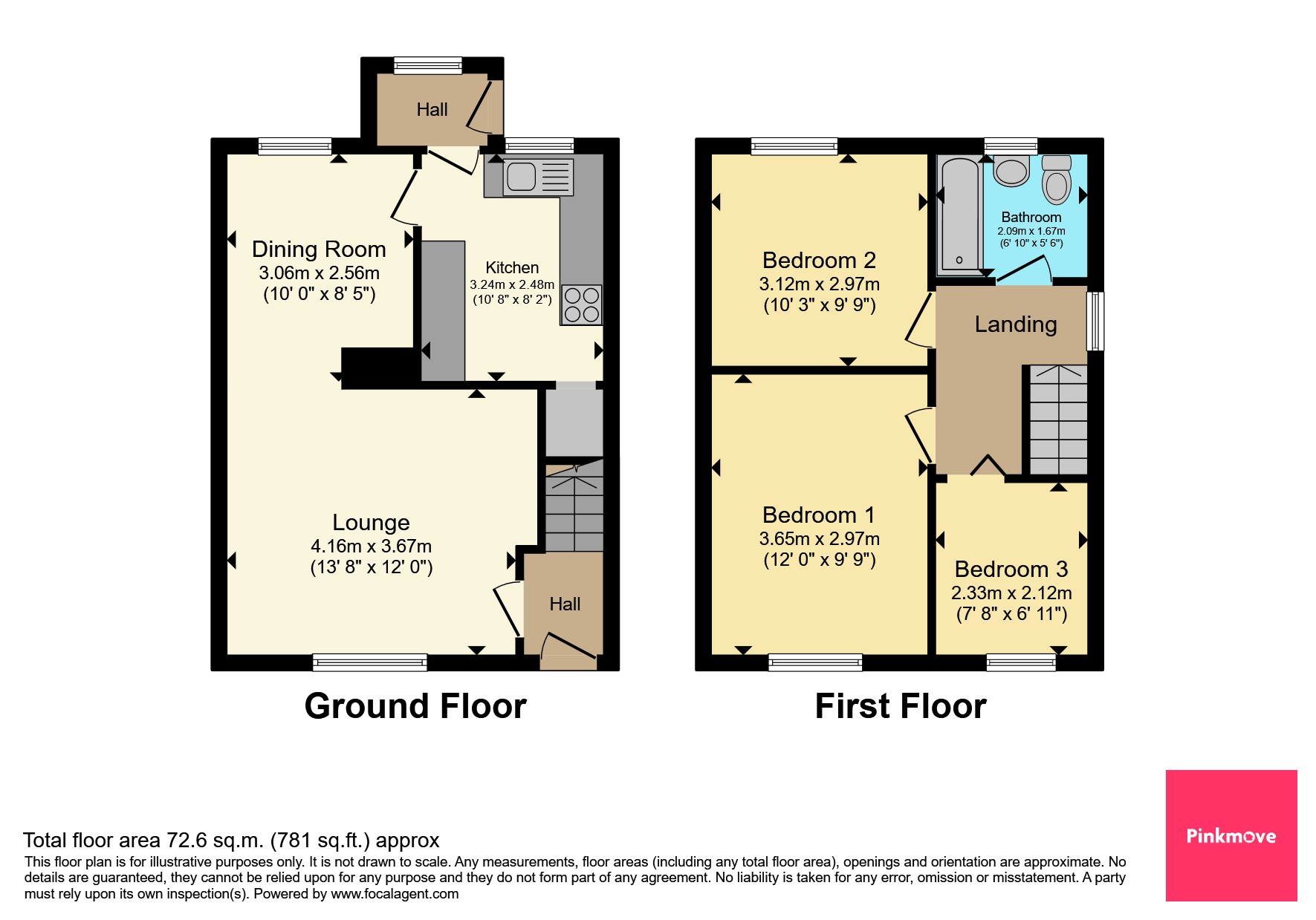 19, Grosvenor Road, Newport floorplan