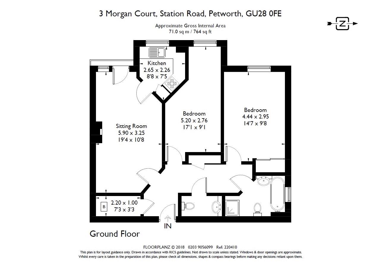 2 Bedrooms Flat for sale in Station Road, Petworth GU28