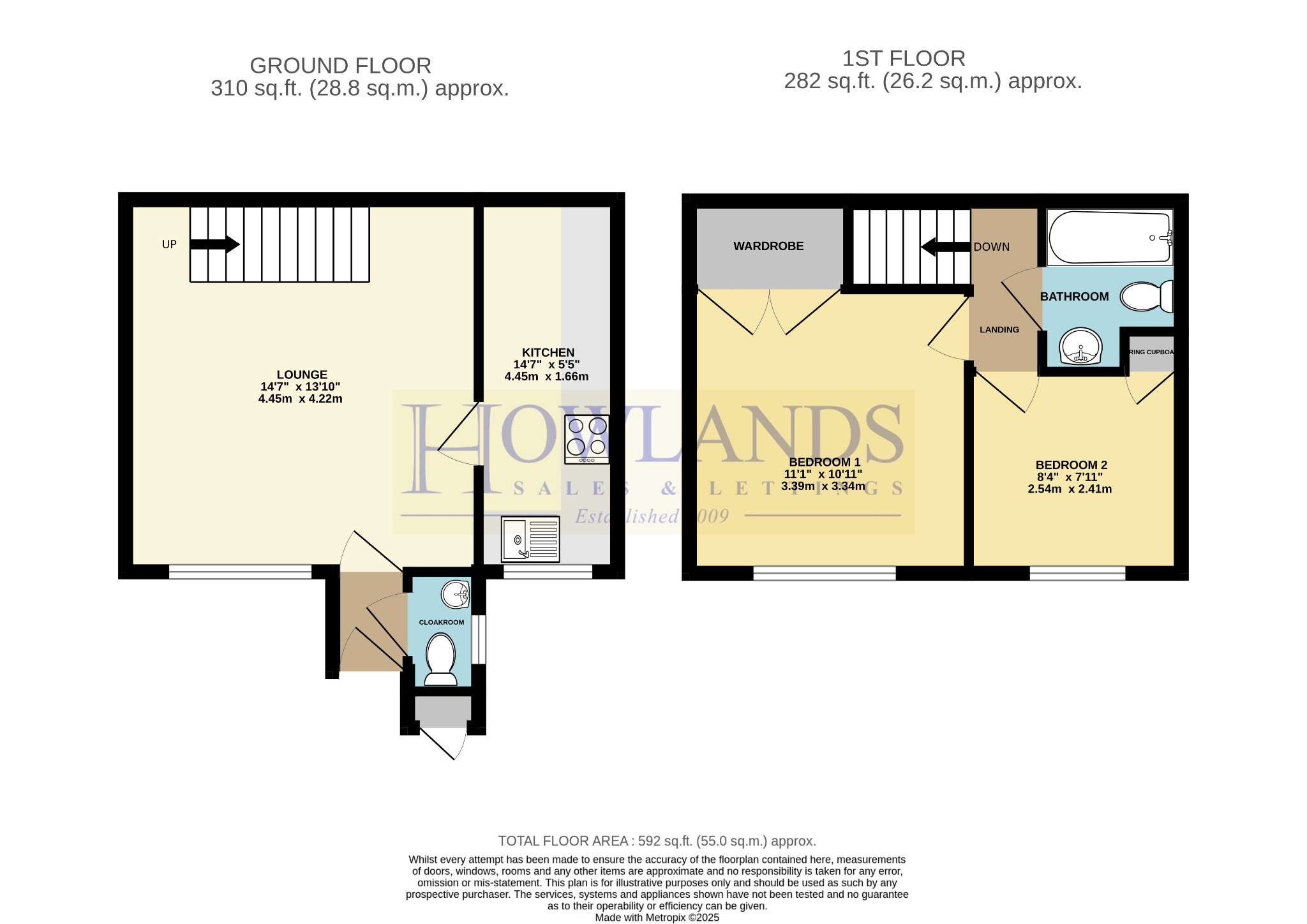 14 Webb Close, Bagshot floorplan