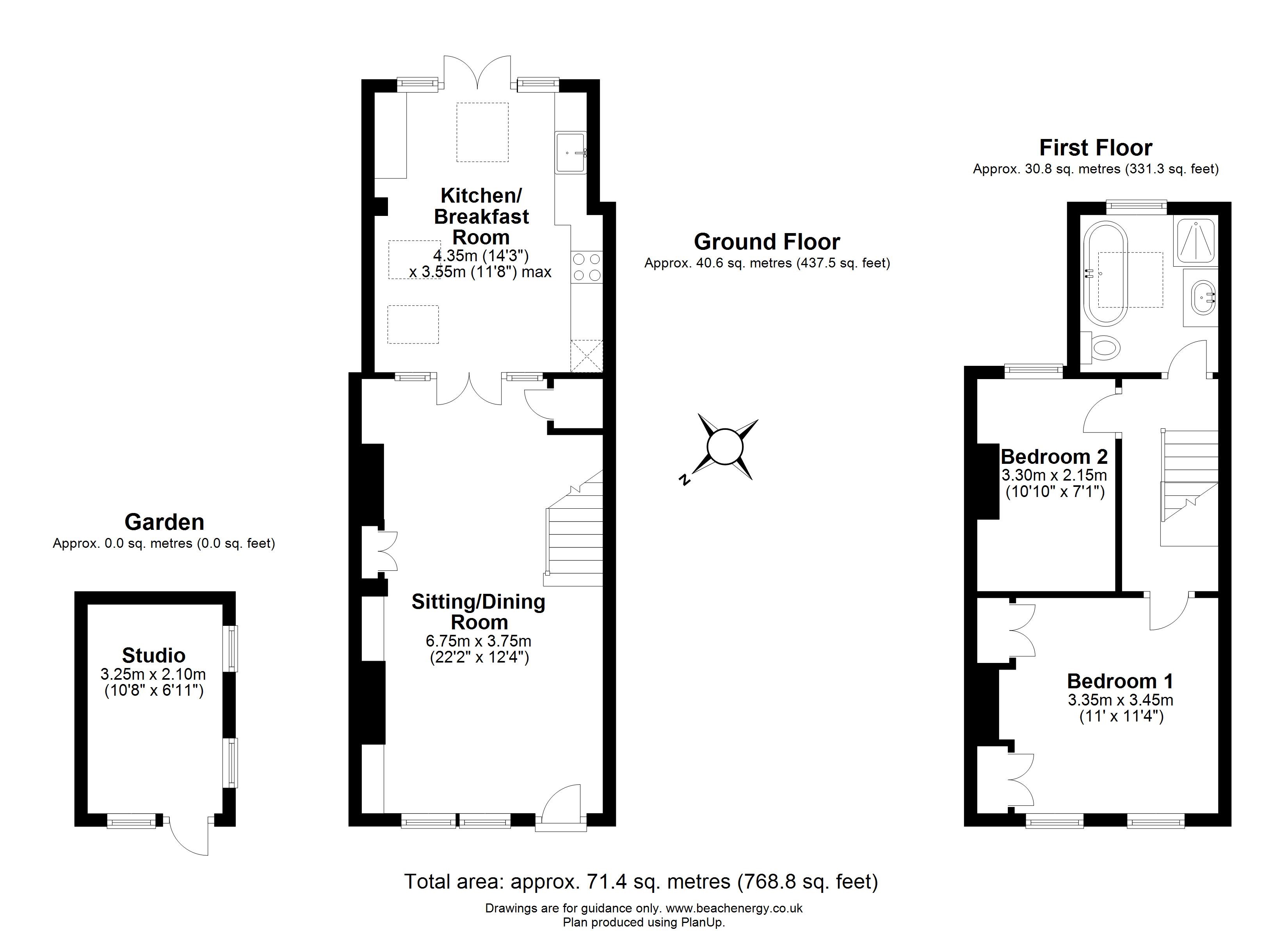 2 Bedrooms Terraced house to rent in Oxford Road, Cambridge CB4
