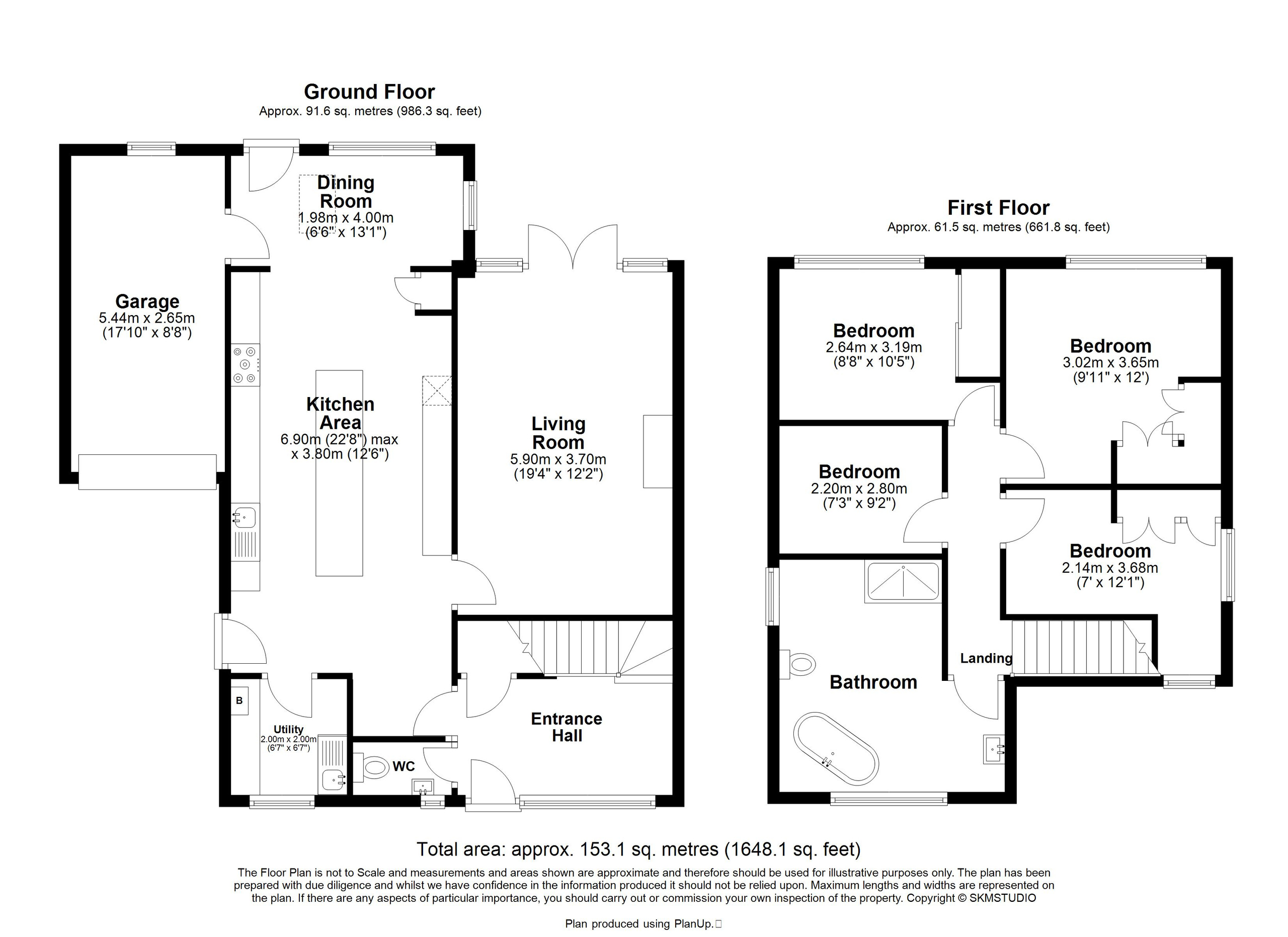22 Chesham Road, Hemel Hempstead floorplan