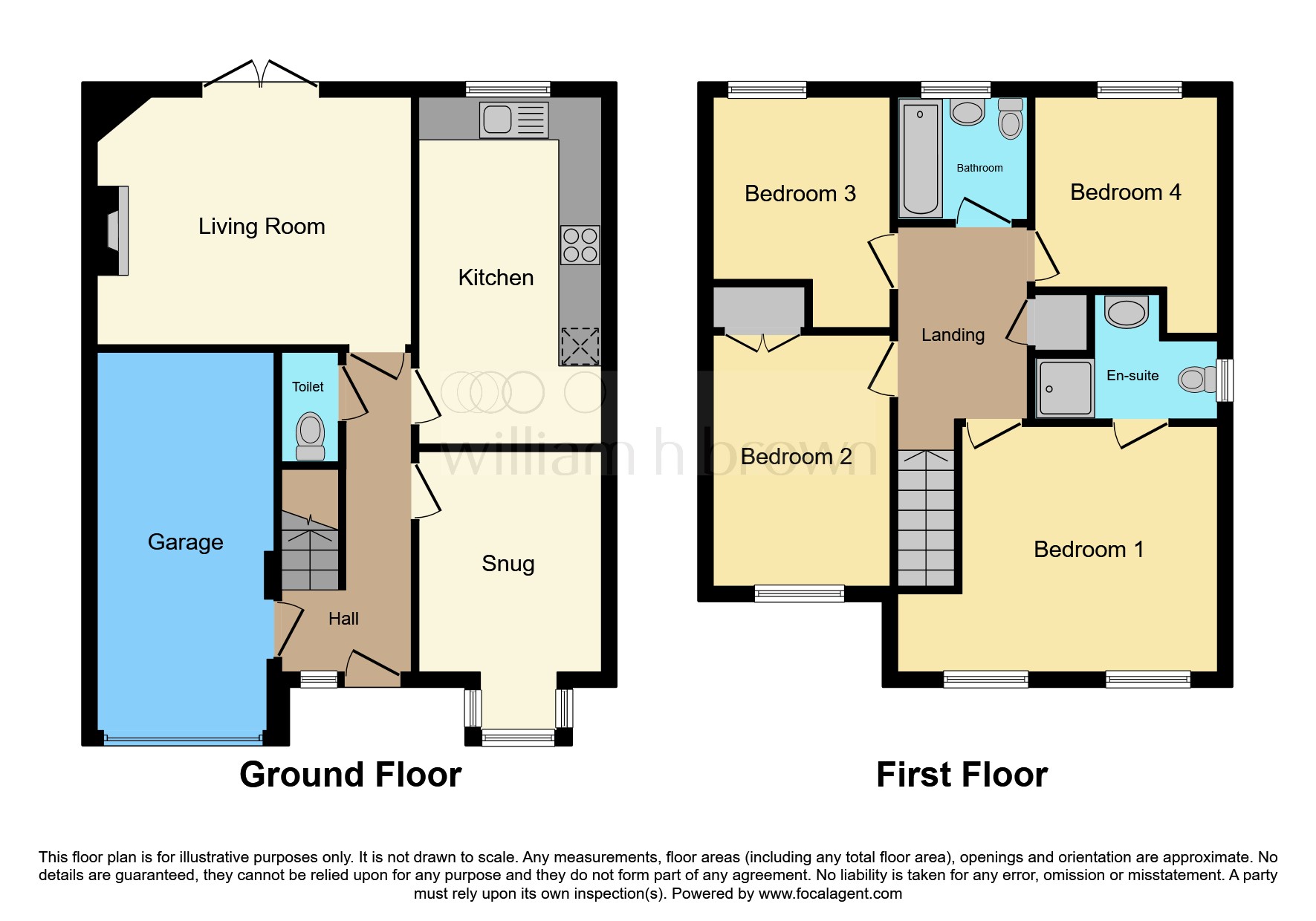 16, Cherry Tree Close, Hull floorplan