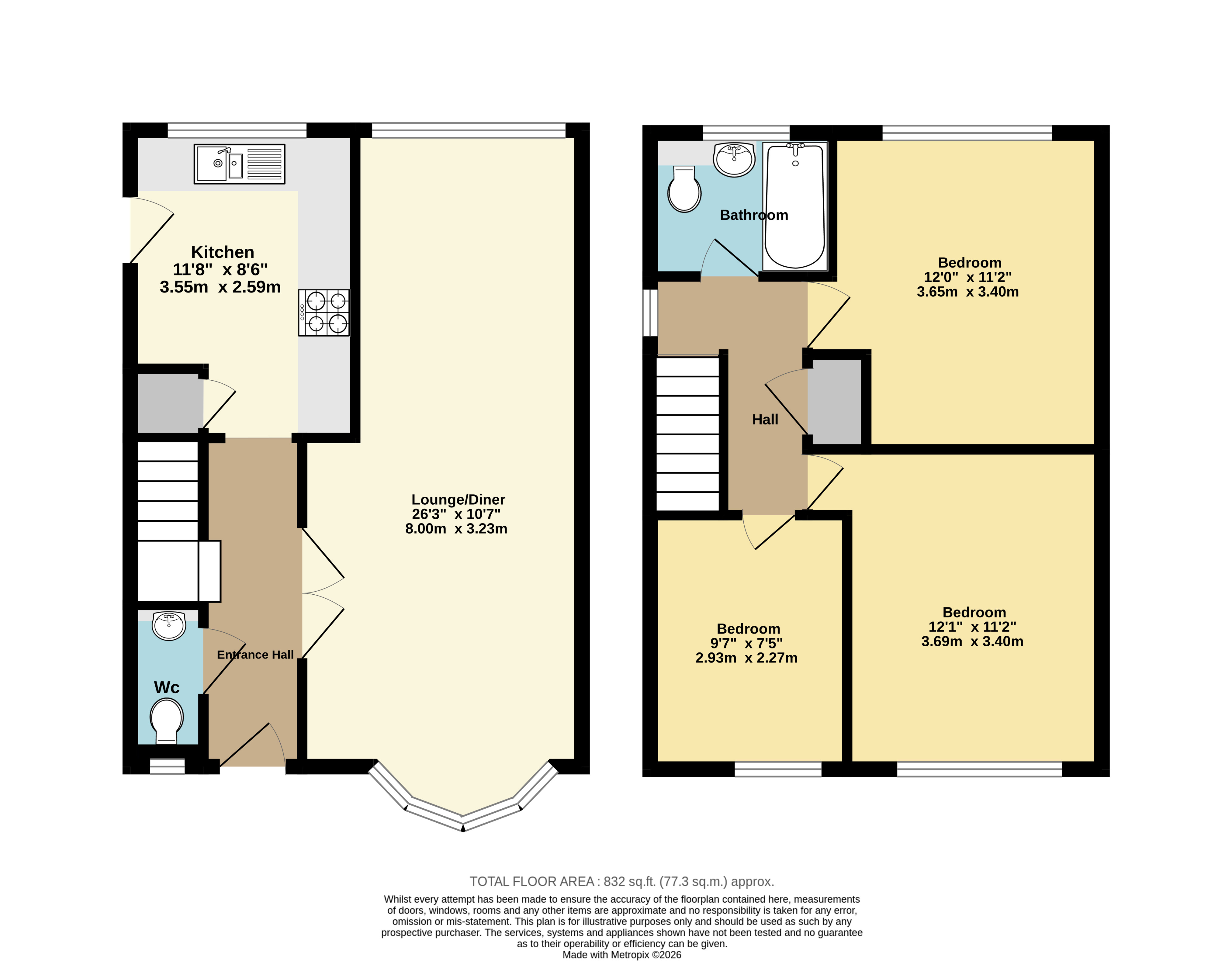22, Swallow Avenue, Kent floorplan