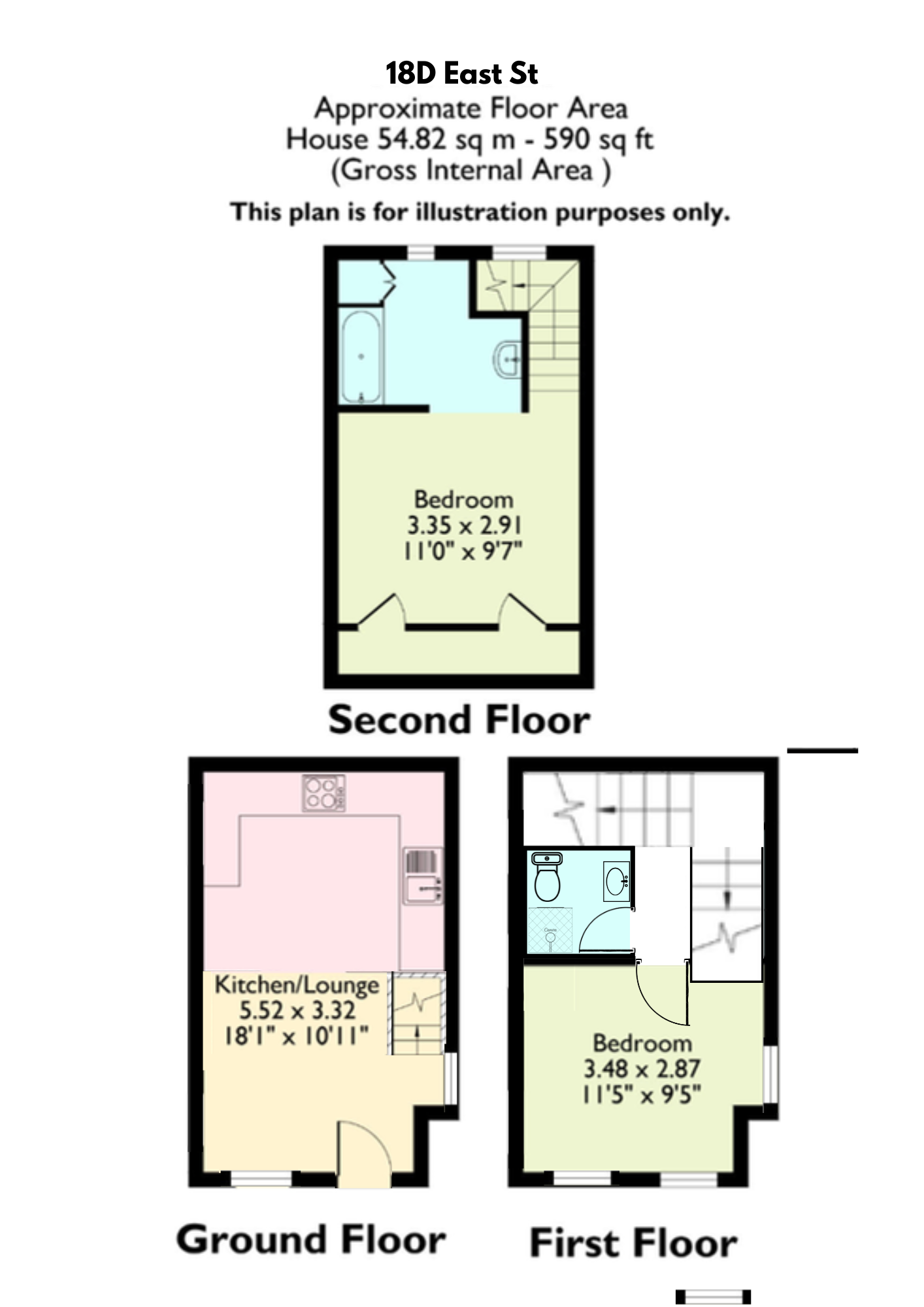 18D, East St, Chesham floorplan