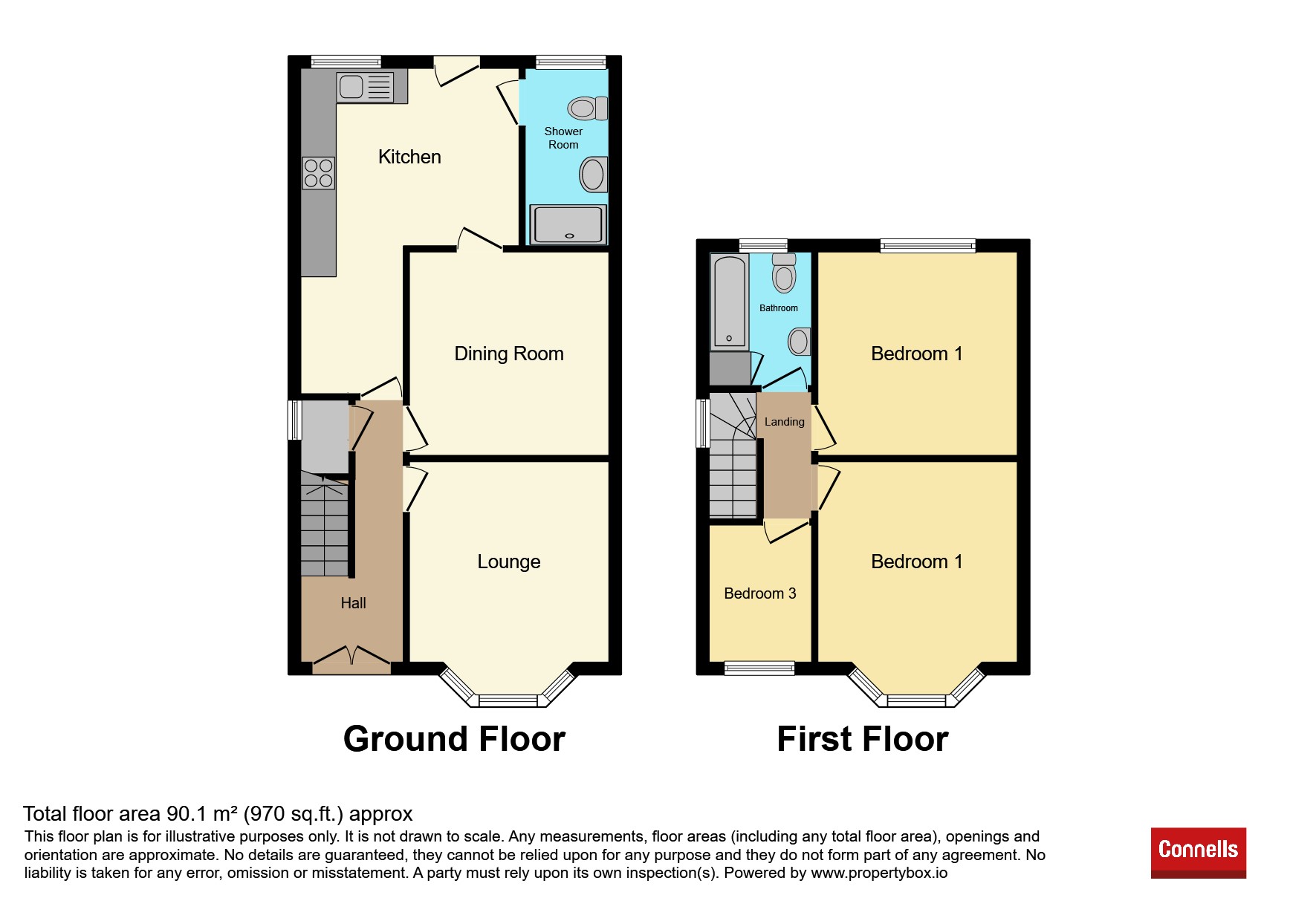 71, Showell Road, Wolverhampton floorplan