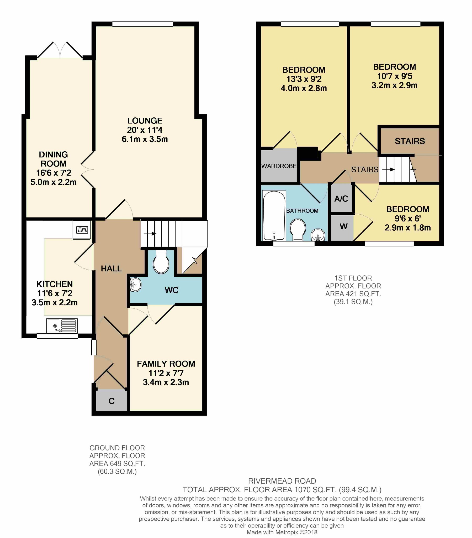 3 Bedrooms  for sale in Rivermead Road, Woodley, Reading RG5