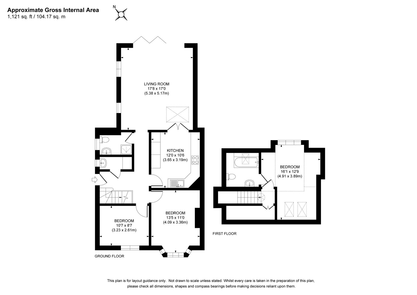 Cobham Road, Leatherhead floorplan