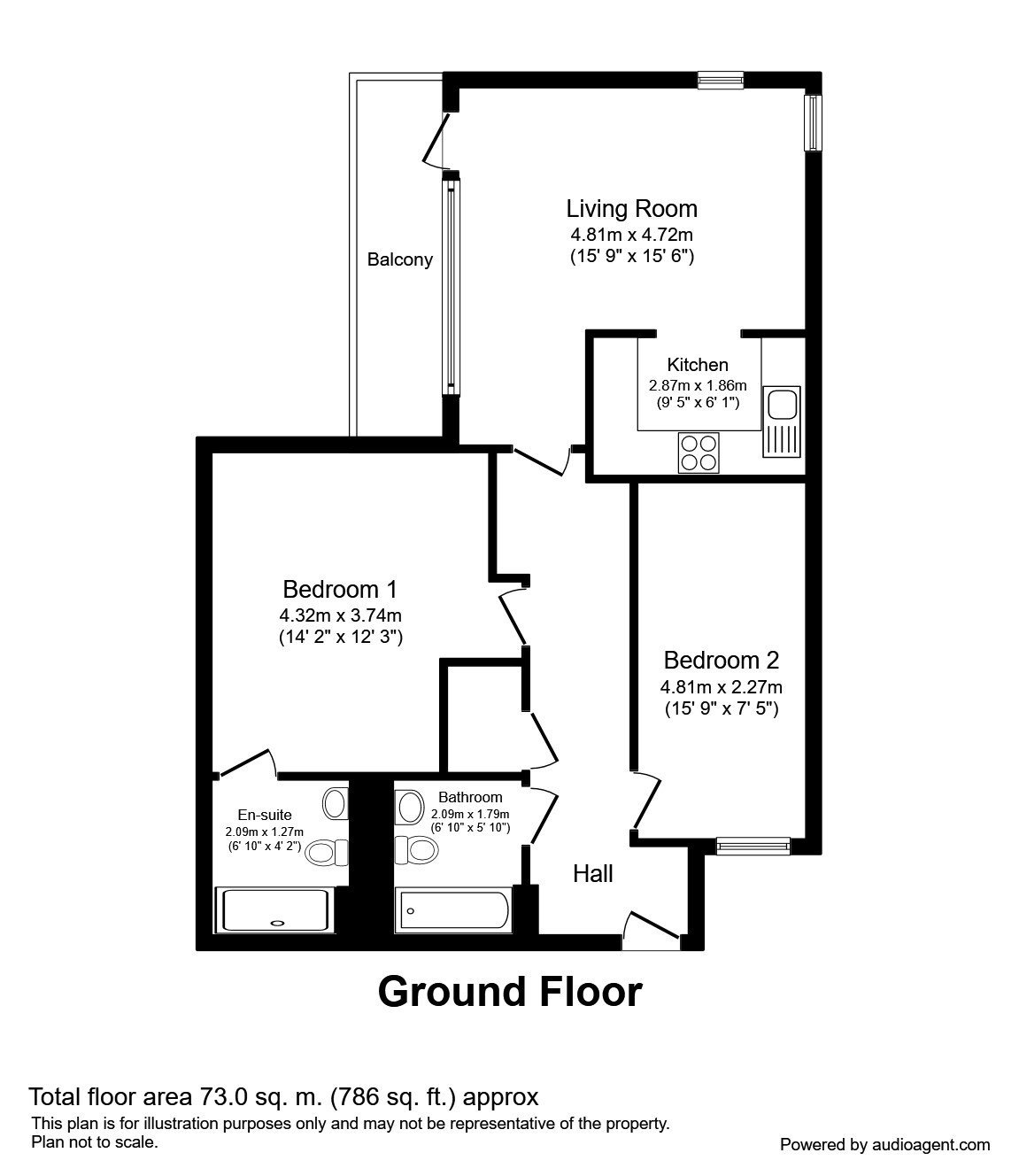 Apartment 31, 1, Jordan Street, Greater Manchester floorplan